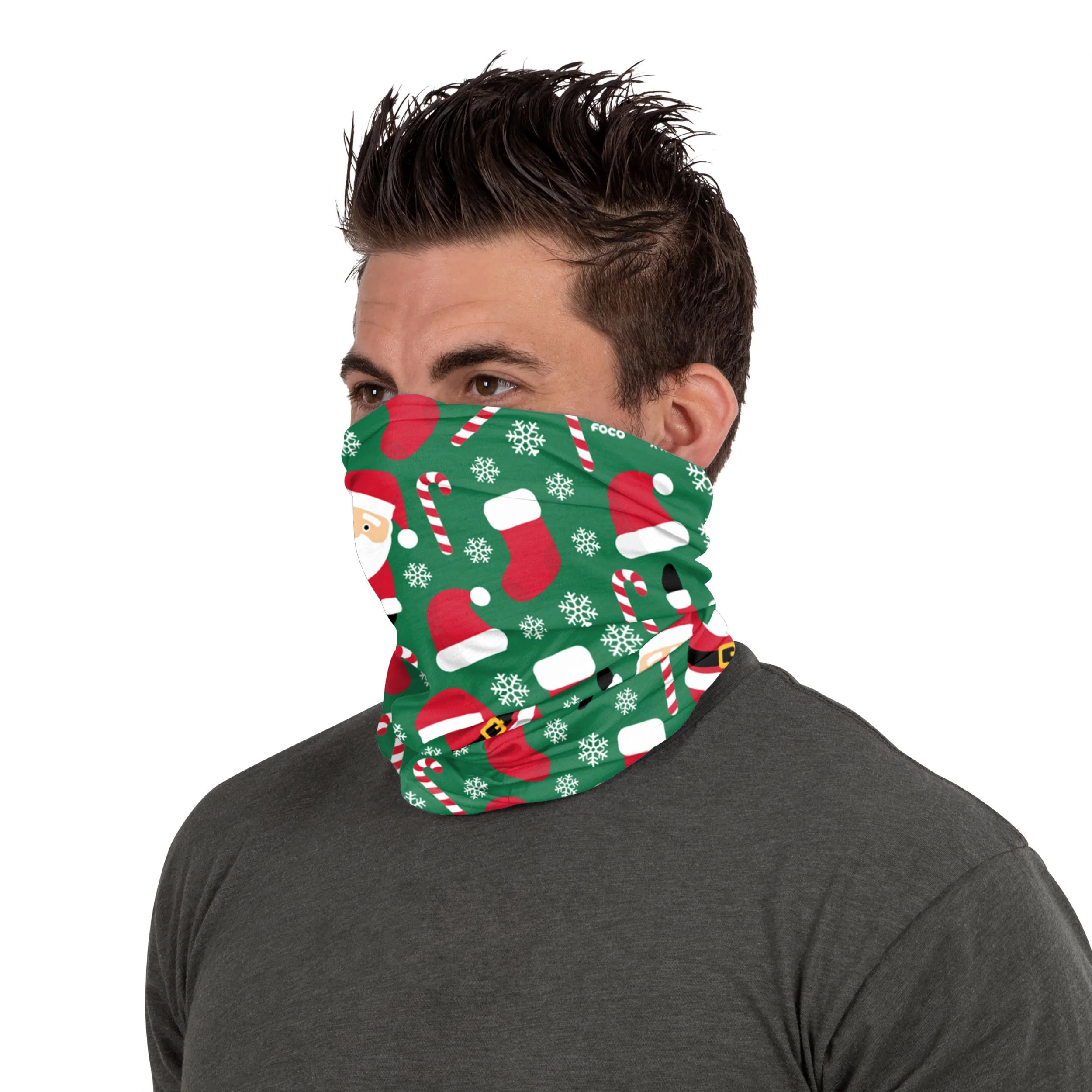 Repeat Santa Gaiter Scarf - Image 3