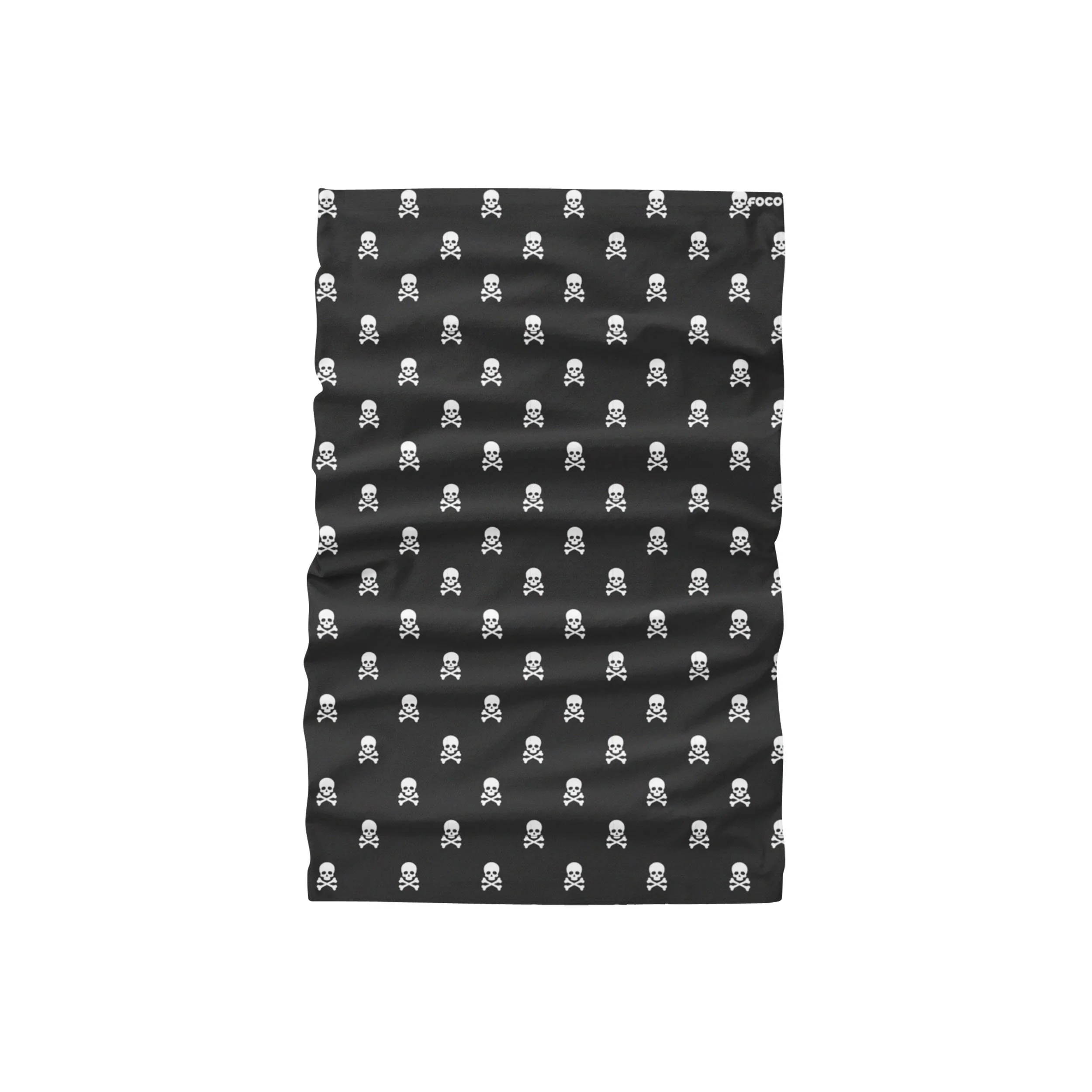 Repeat Skull Brushed Polyester Gaiter Scarf - Image 2