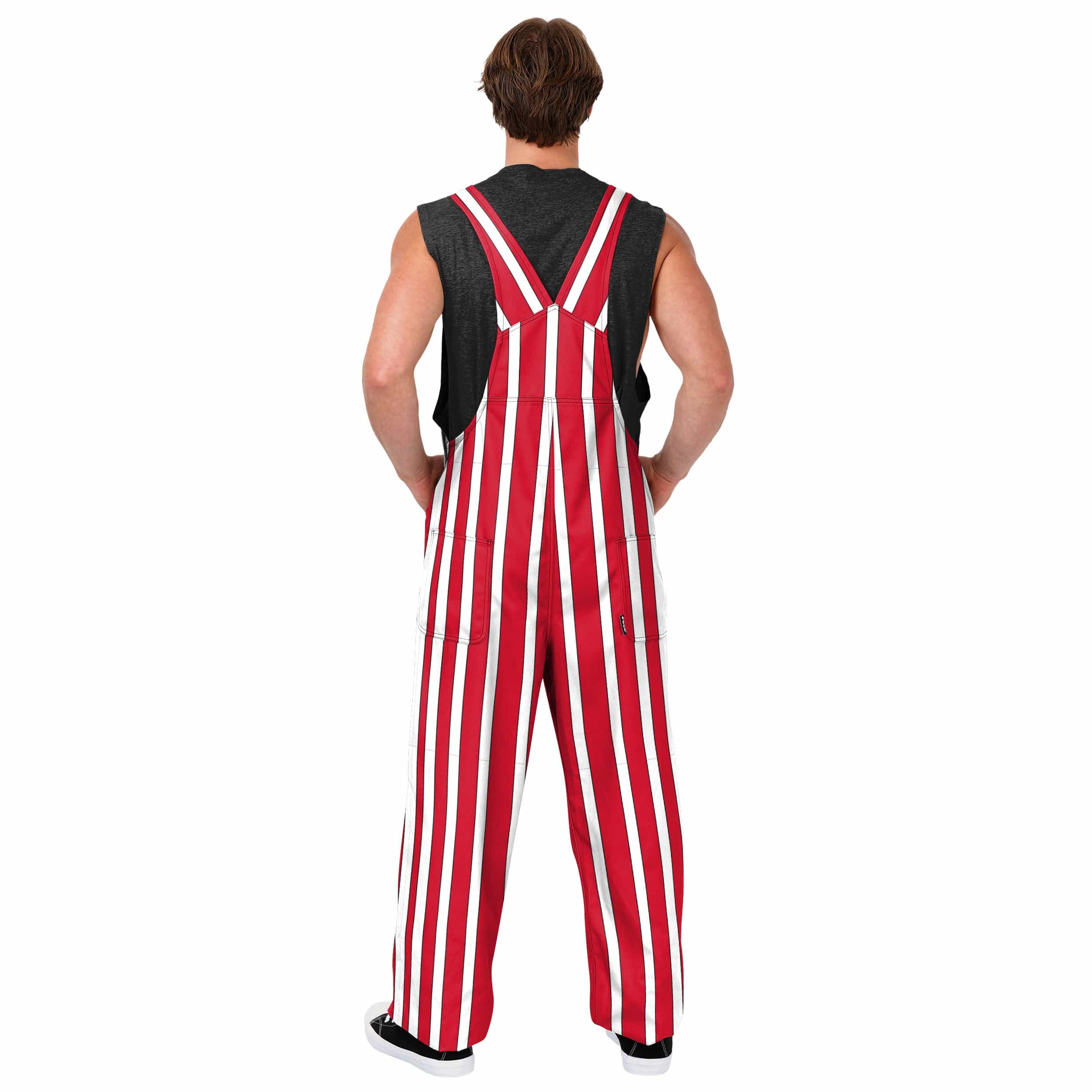 Rutgers Scarlet Knights NCAA Mens Sideline Spirit Bib Overalls - Image 2