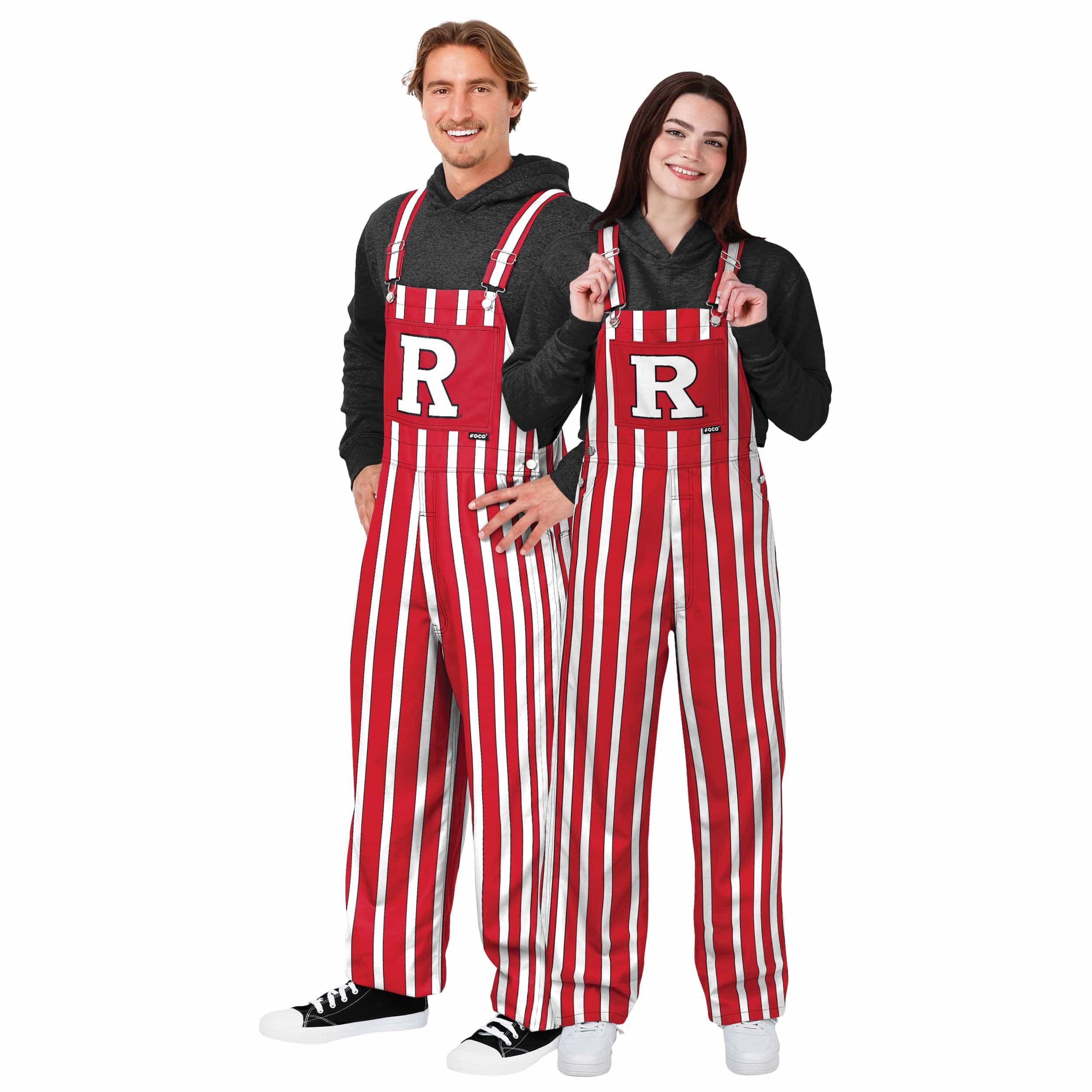 Rutgers Scarlet Knights NCAA Womens Sideline Spirit Bib Overalls - Image 3