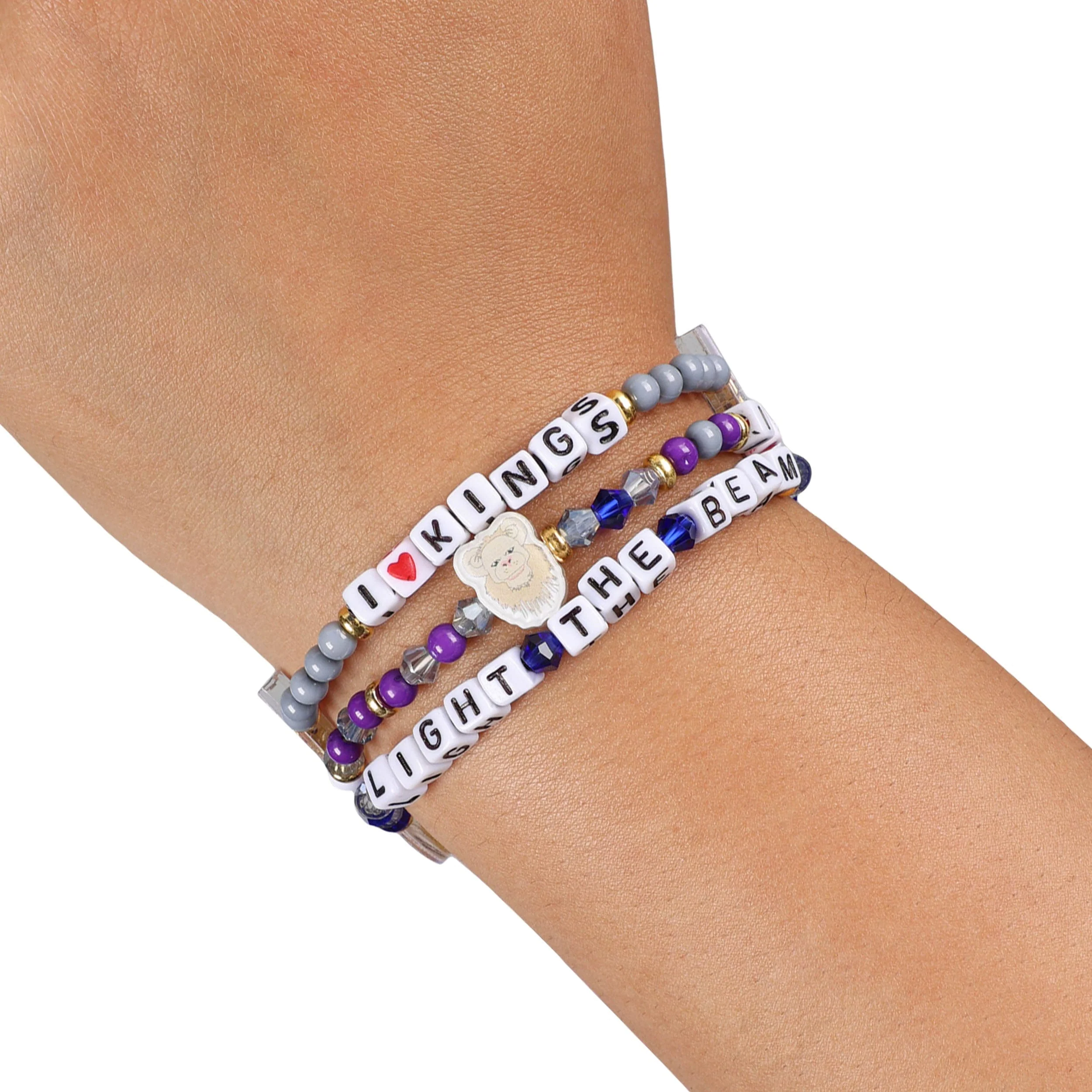 Sacramento Kings NBA 3 Pack Friendship Bracelet - Image 4