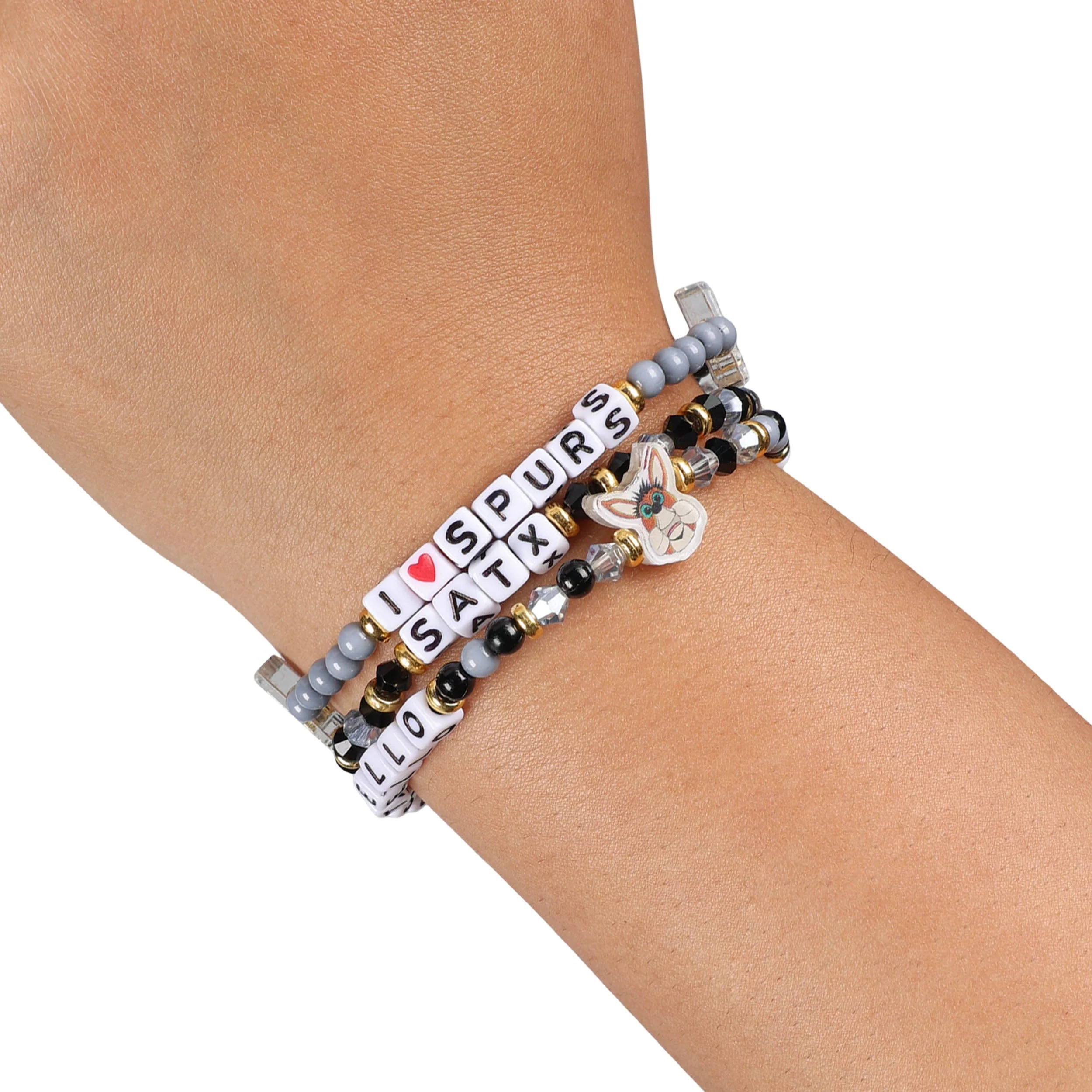 San Antonio Spurs NBA 3 Pack Friendship Bracelet - Image 4