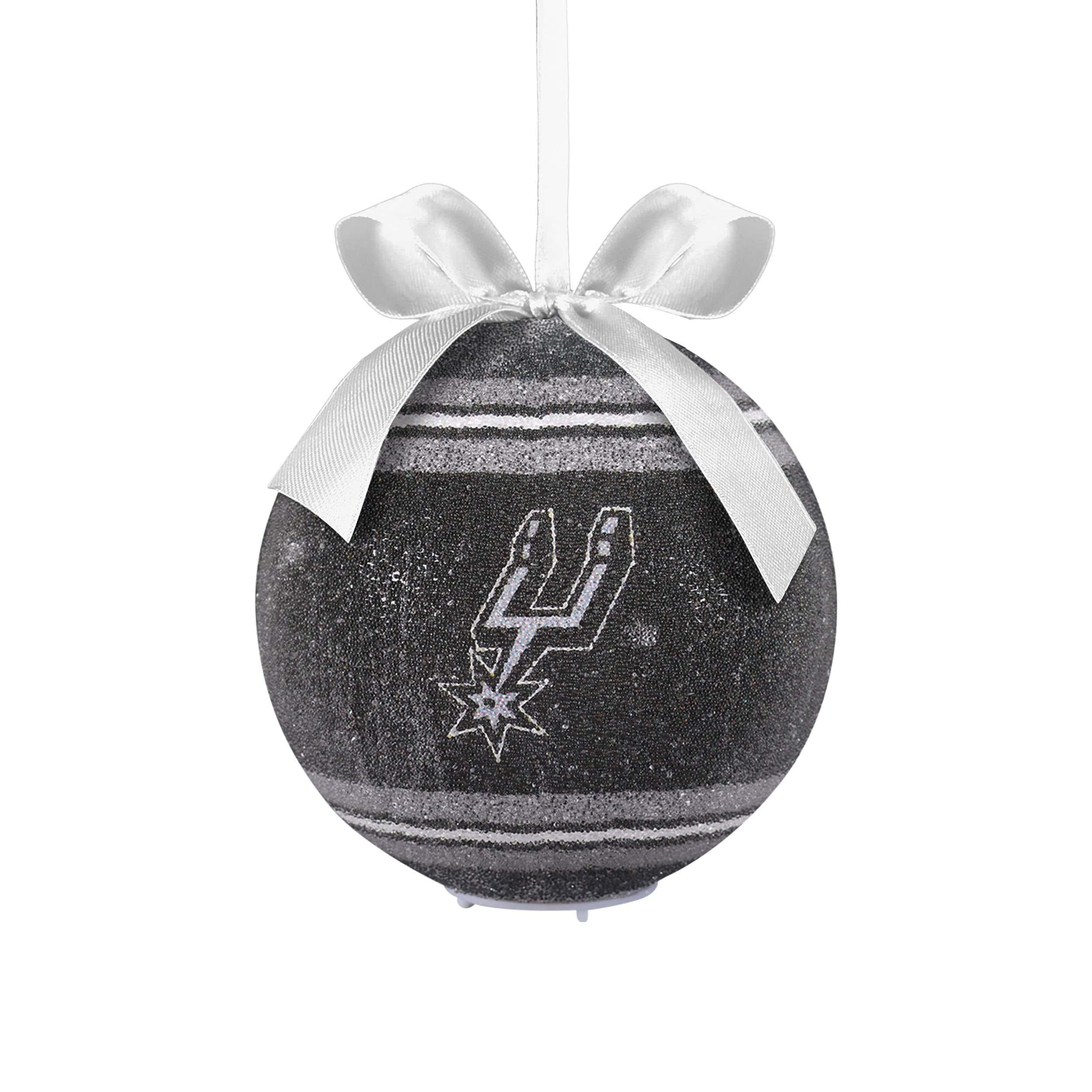 San Antonio Spurs NBA LED Shatterproof Ball Ornament