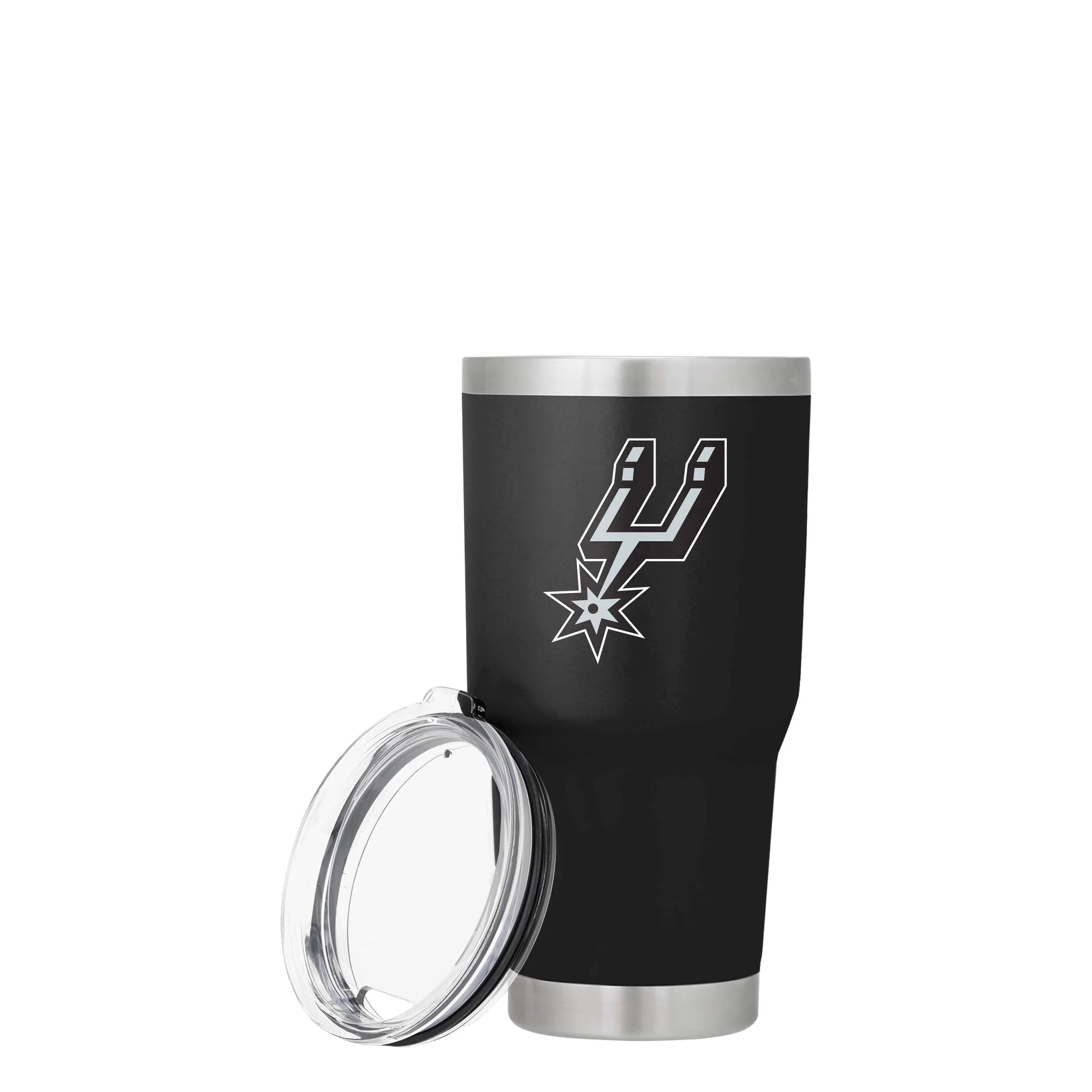 San Antonio Spurs NBA Team Logo 30 oz Tumbler - Image 3