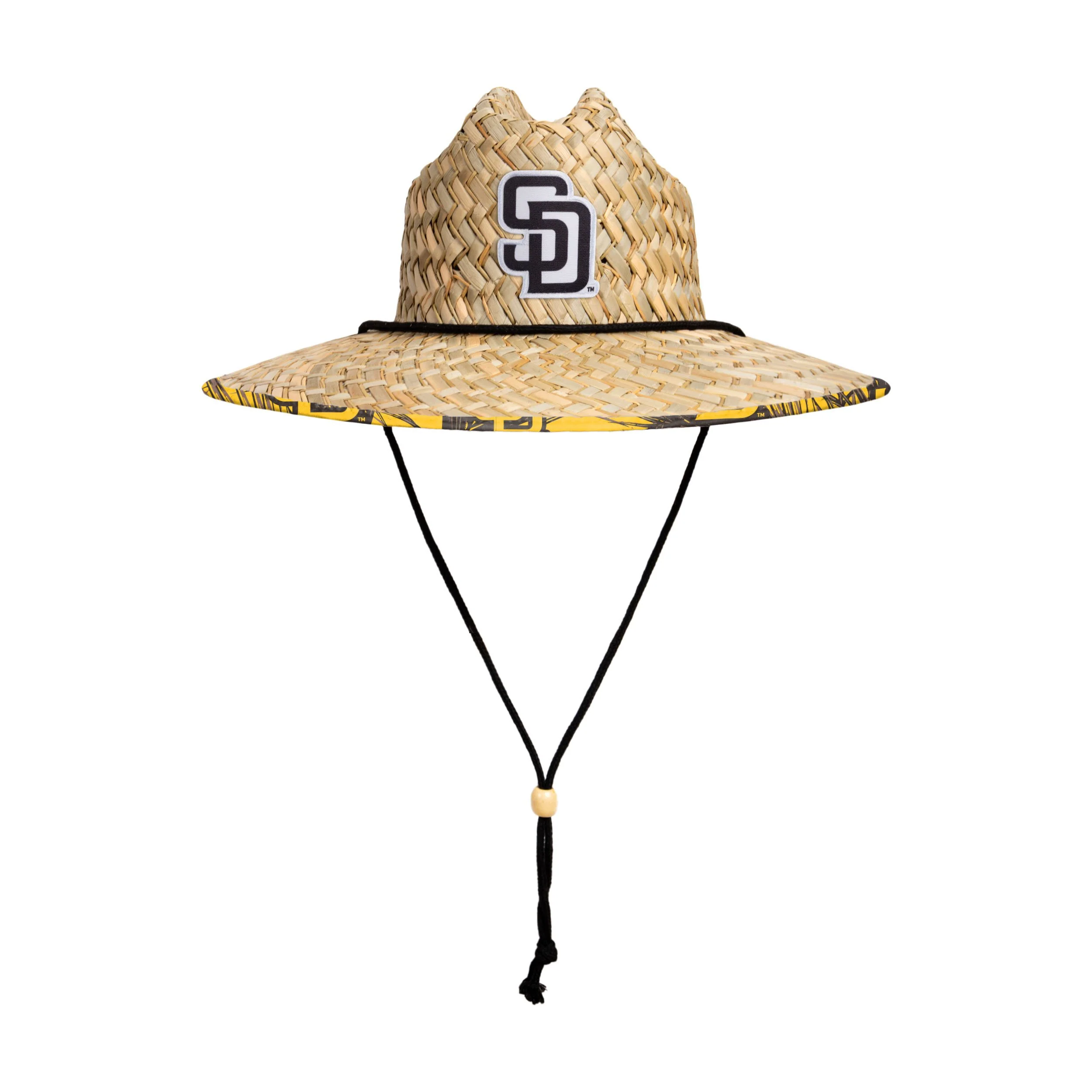 San Diego Padres MLB Floral Straw Hat - Image 3