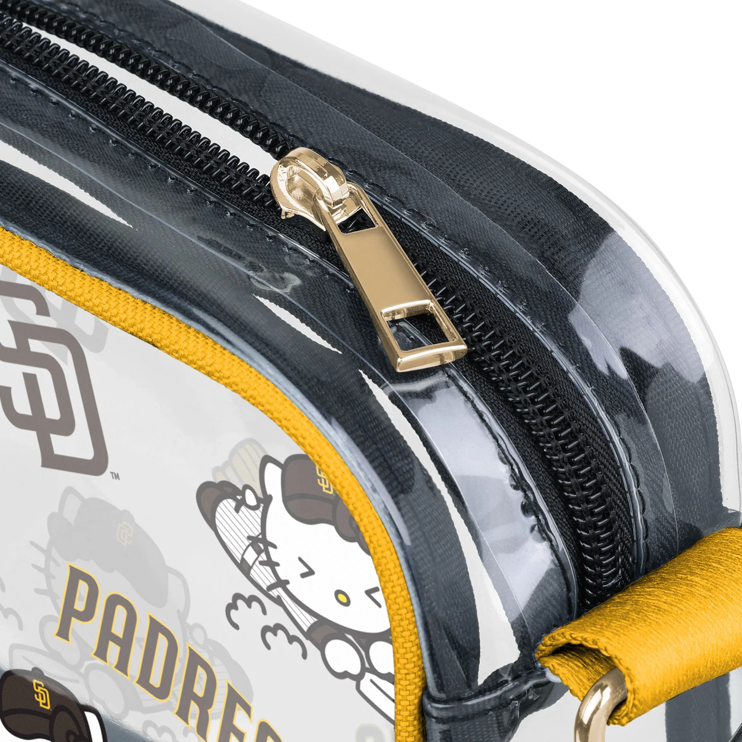 San Diego Padres MLB Hello Kitty® Clear Crossbody Bag (PREORDER - SHIPS LATE JUNE) - Image 4