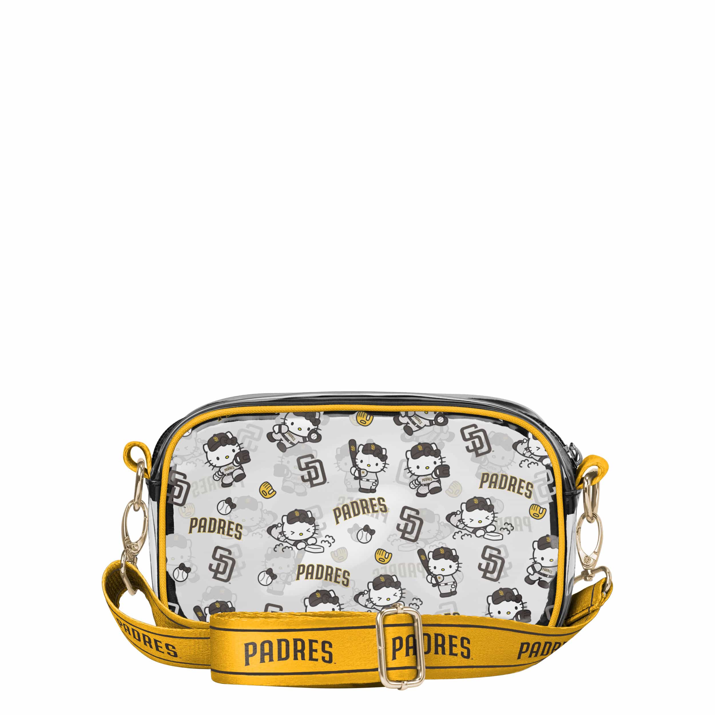 San Diego Padres MLB Hello Kitty® Clear Crossbody Bag (PREORDER - SHIPS LATE JUNE) - Image 5