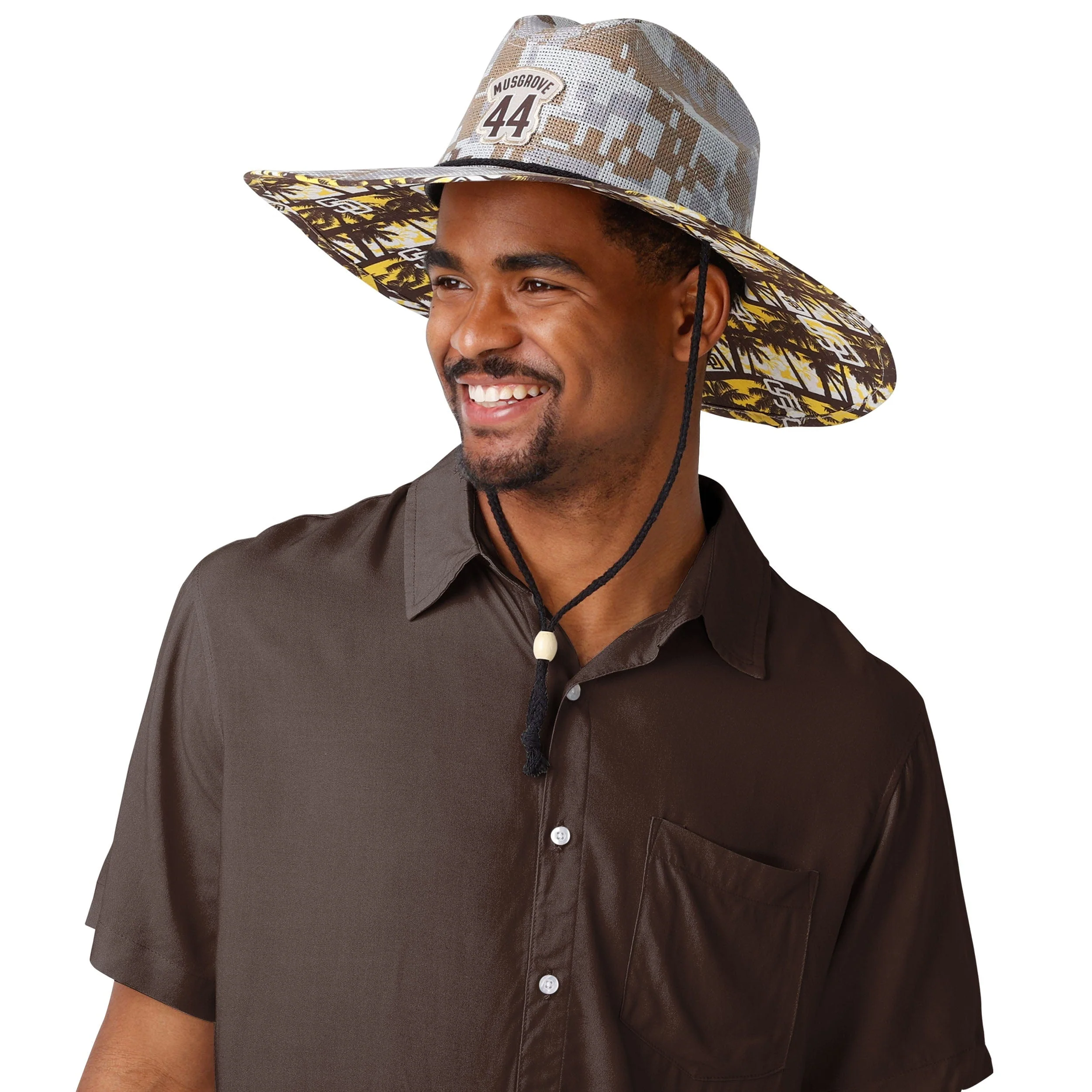 San Diego Padres MLB Joe Musgrove Straw Hat - Image 4