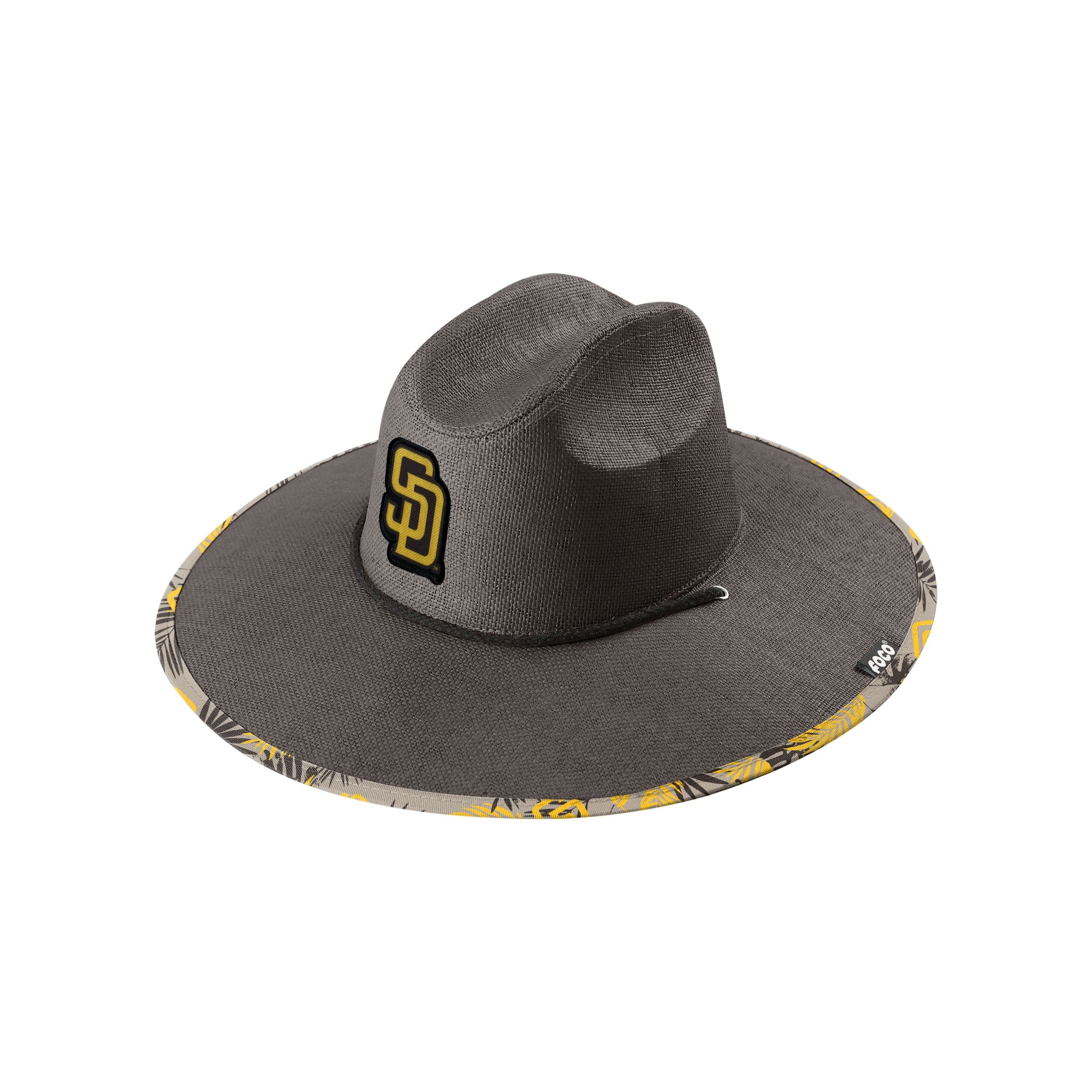 San Diego Padres MLB Light Brown Straw Hat - Image 3