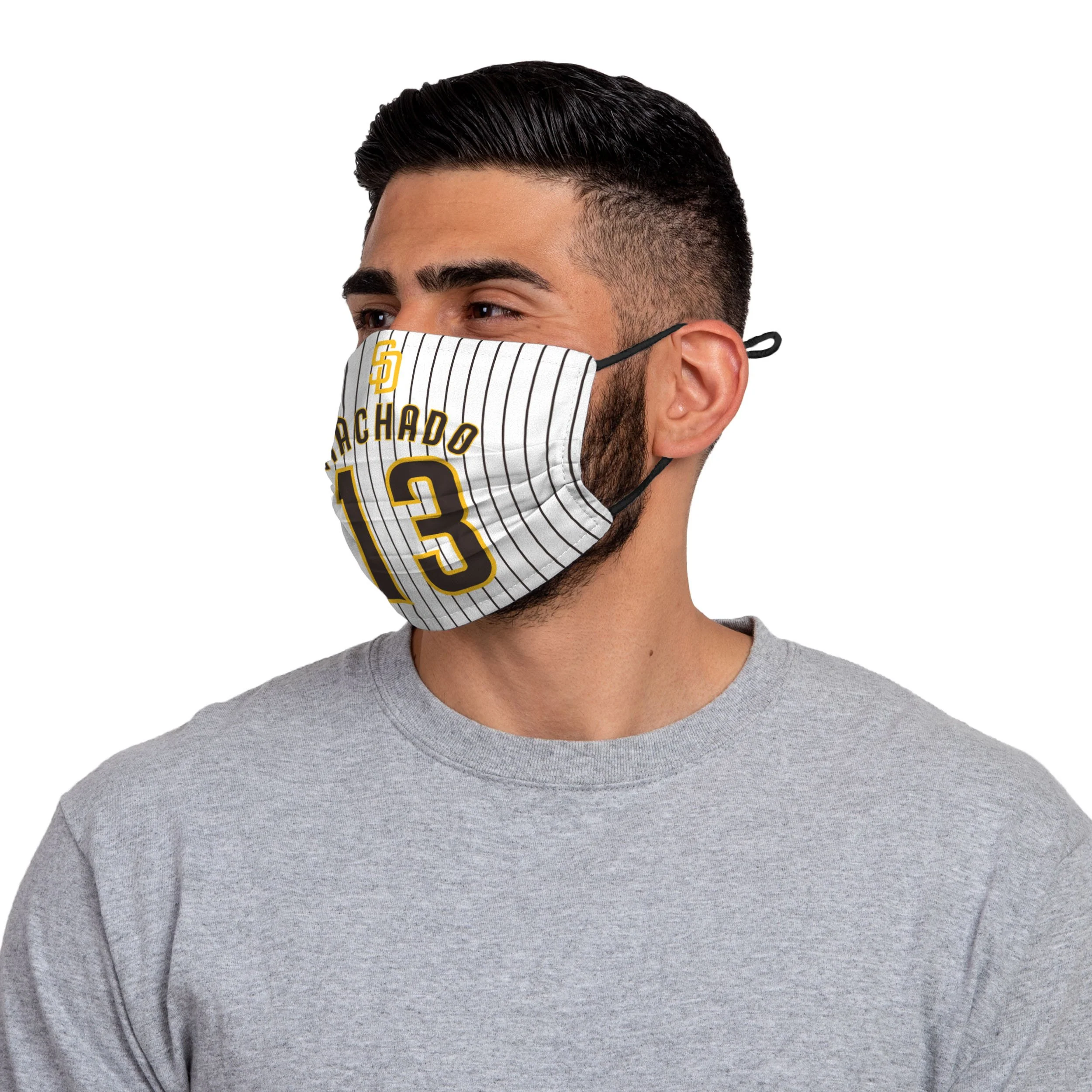 San Diego Padres MLB Manny Machado Adjustable Face Cover - Image 3