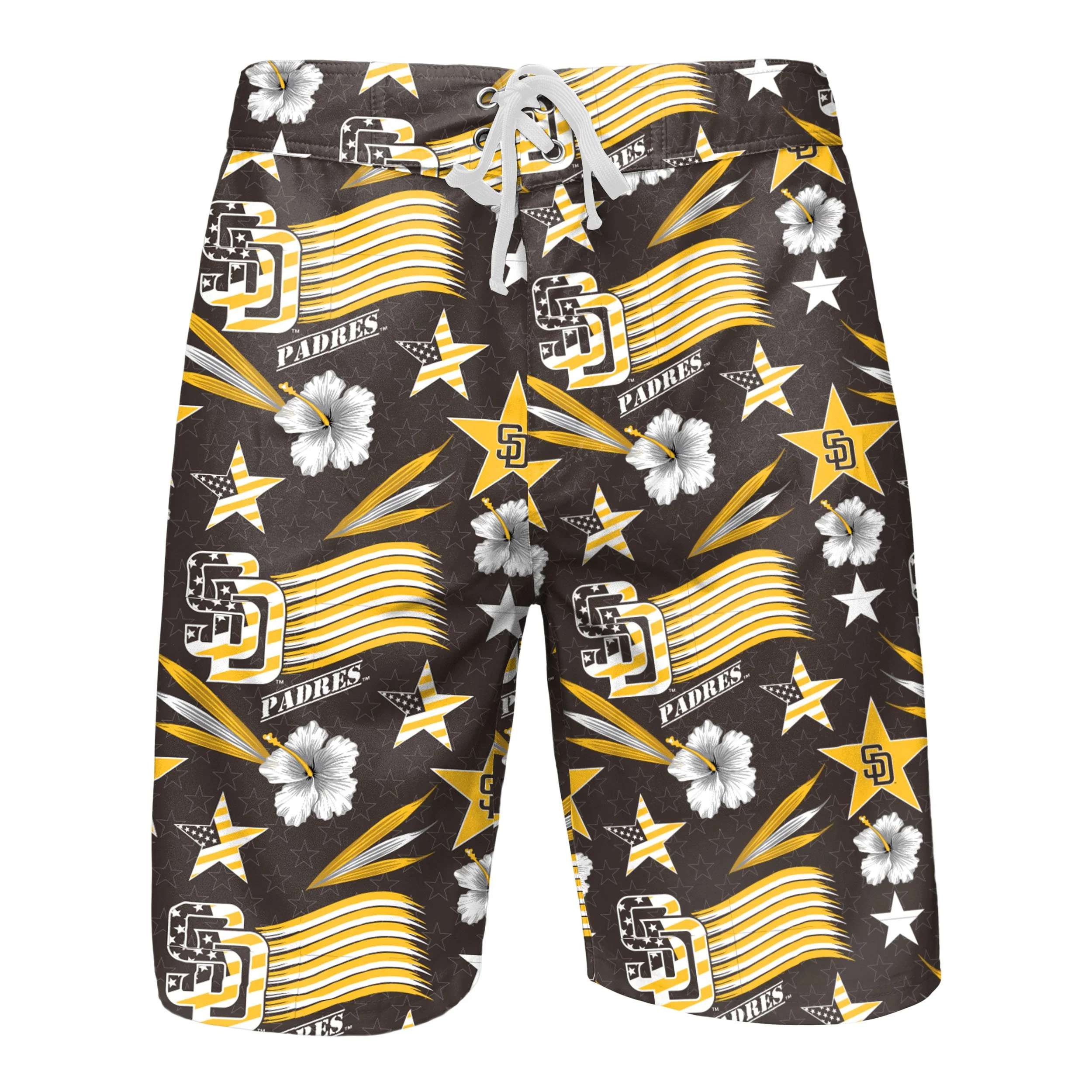 San Diego Padres MLB Mens Americana Boardshorts