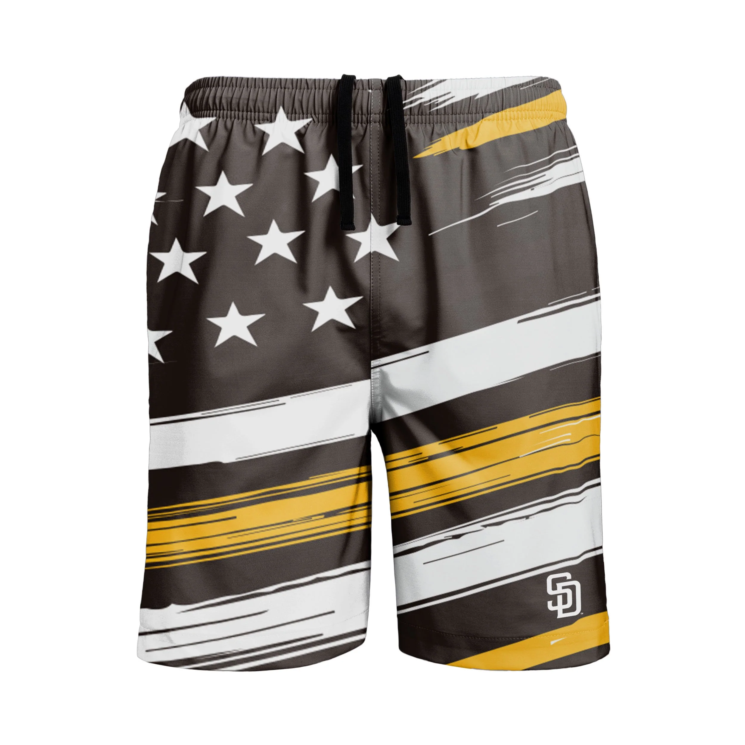 San Diego Padres MLB Mens Americana Swimming Trunks