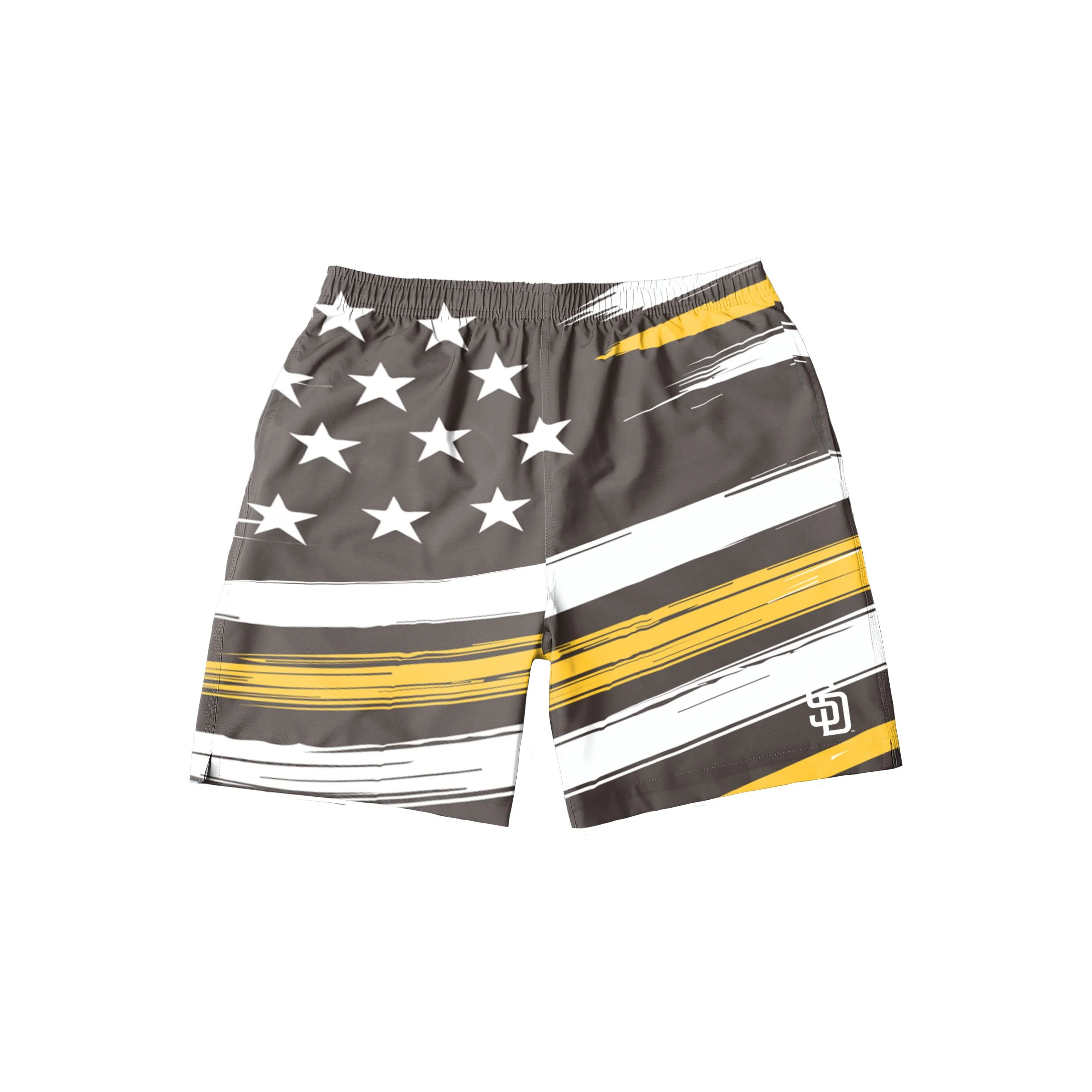 San Diego Padres MLB Mens Americana Swimming Trunks - Image 4