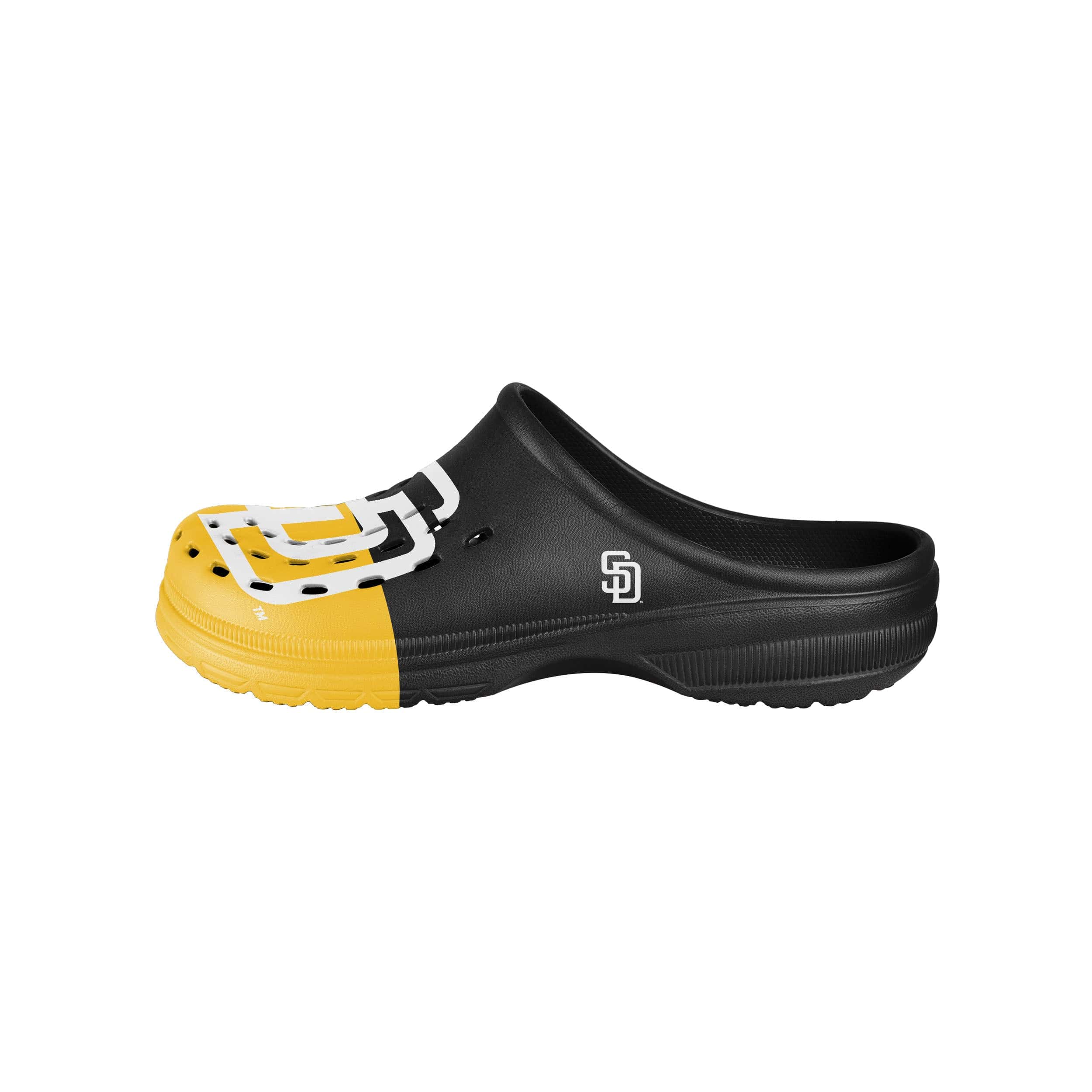 San Diego Padres MLB Mens Colorblock Big Logo Clog - Image 2