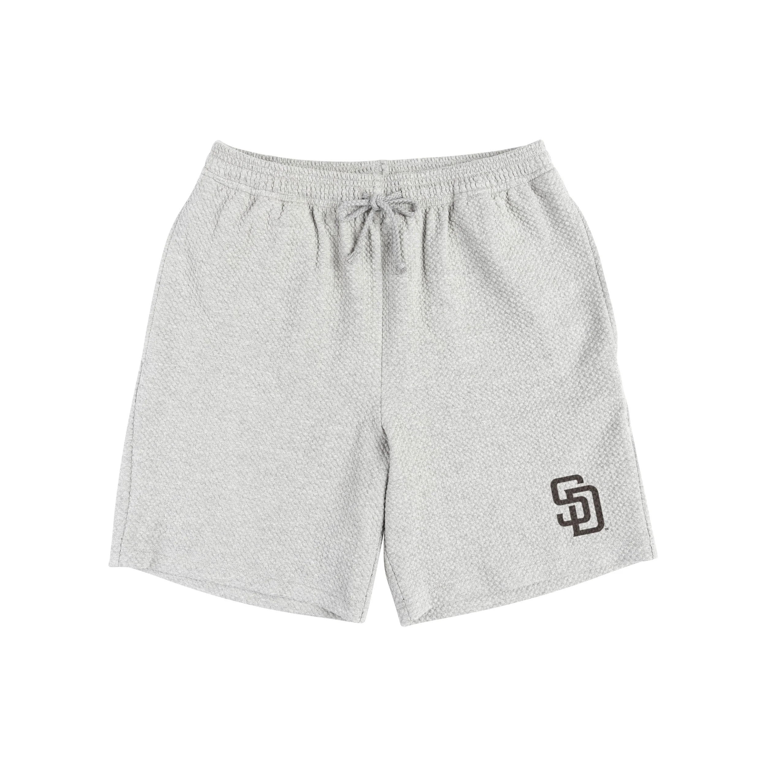 San Diego Padres MLB Mens Gray Woven Shorts - Image 4