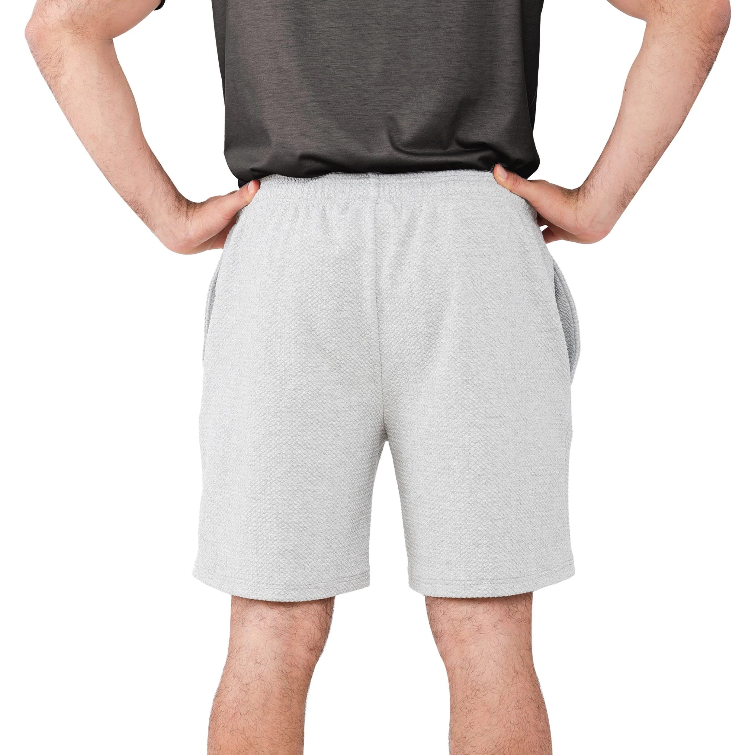 San Diego Padres MLB Mens Gray Woven Shorts - Image 5