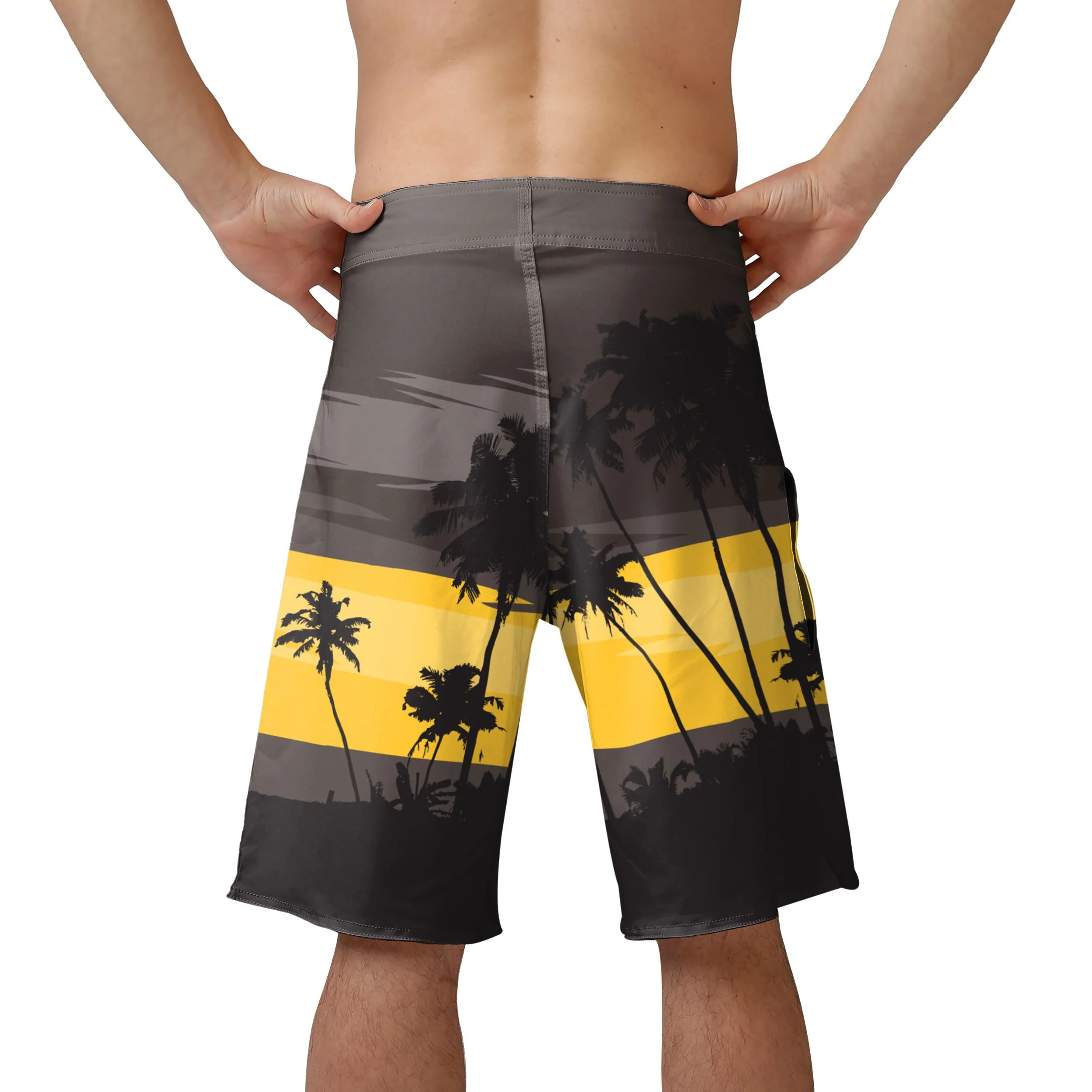 San Diego Padres MLB Mens Sunset Boardshorts - Image 3