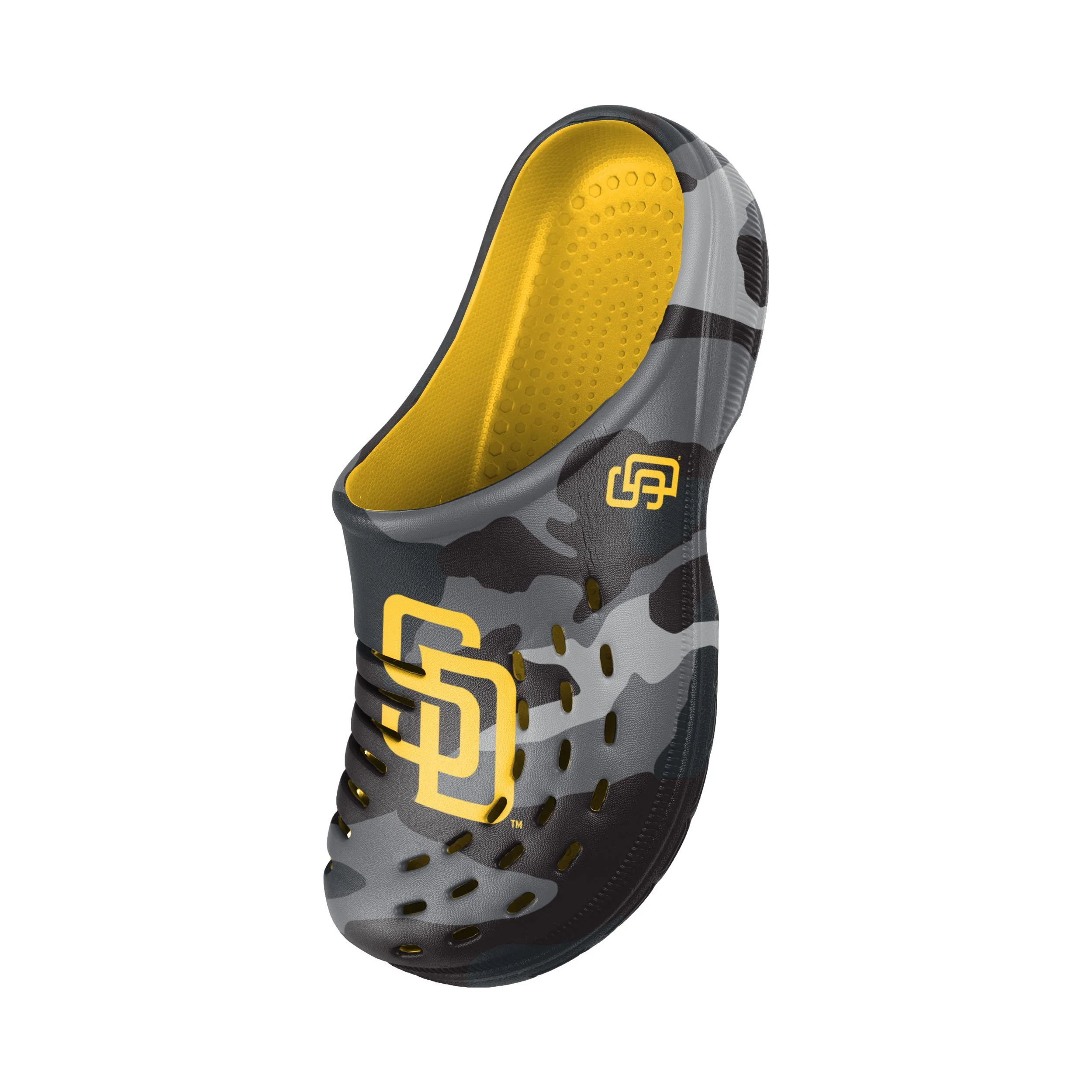 San Diego Padres MLB Mens Tonal Camo Clog - Image 3