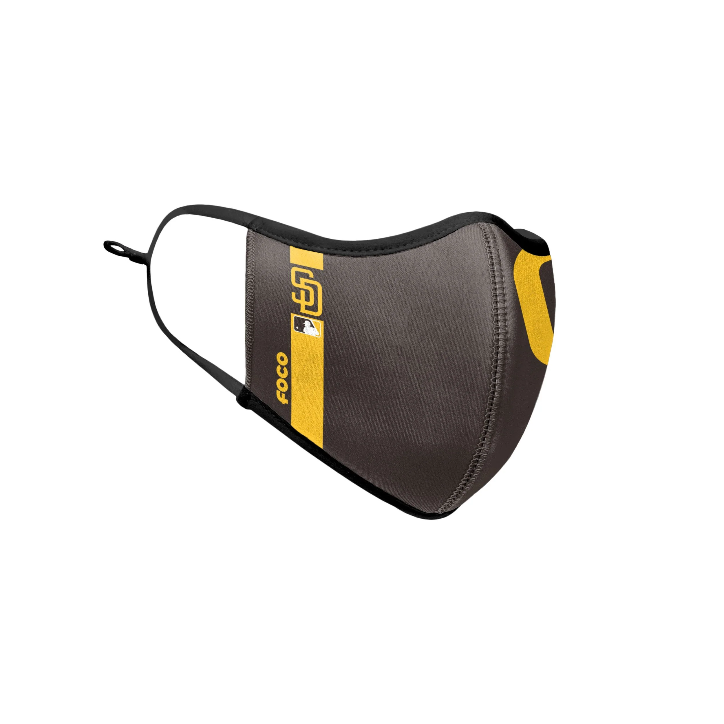 San Diego Padres MLB On-Field Adjustable Brown Sport Face Cover - Image 3