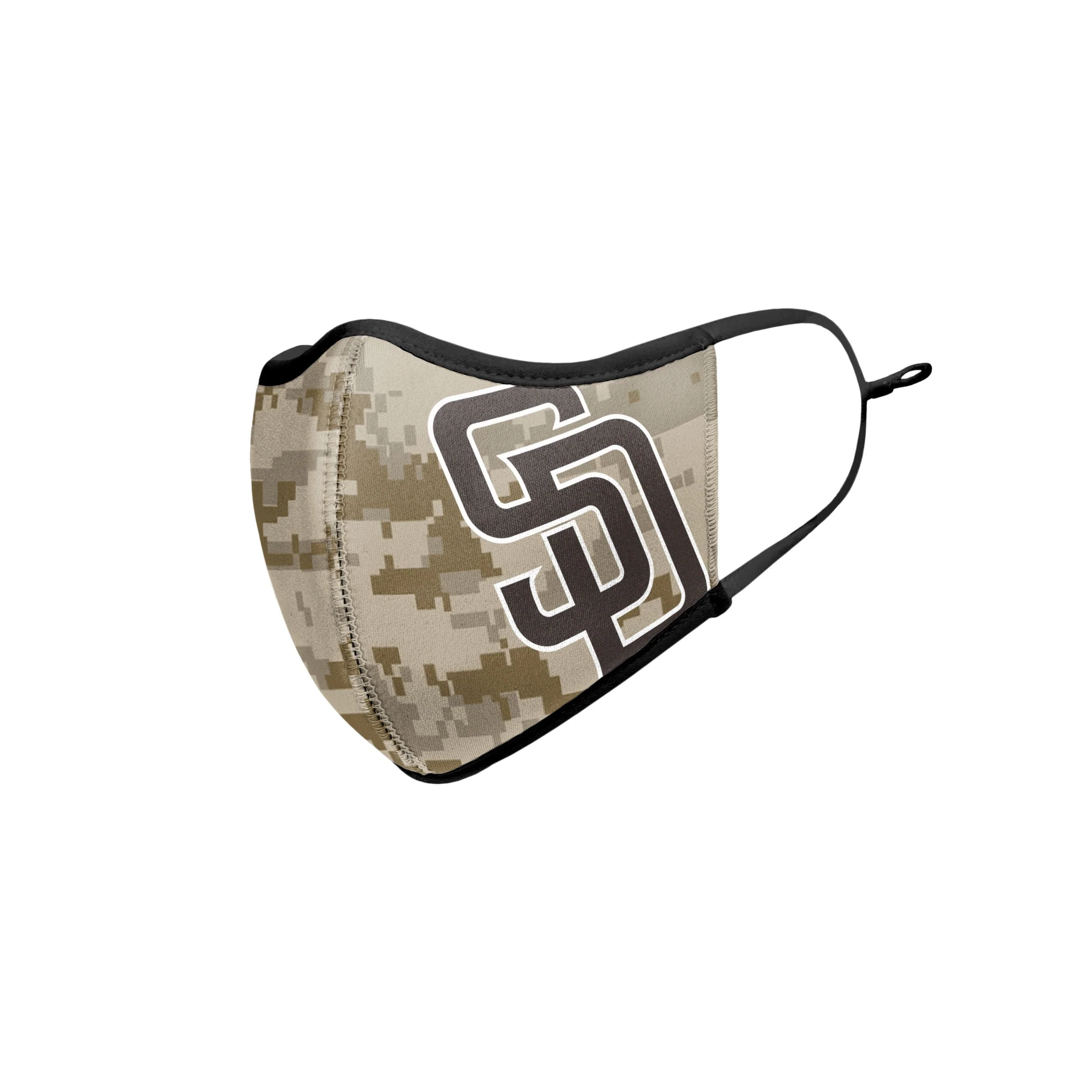 San Diego Padres MLB On-Field Adjustable Camo Sand Sport Face Cover - Image 4
