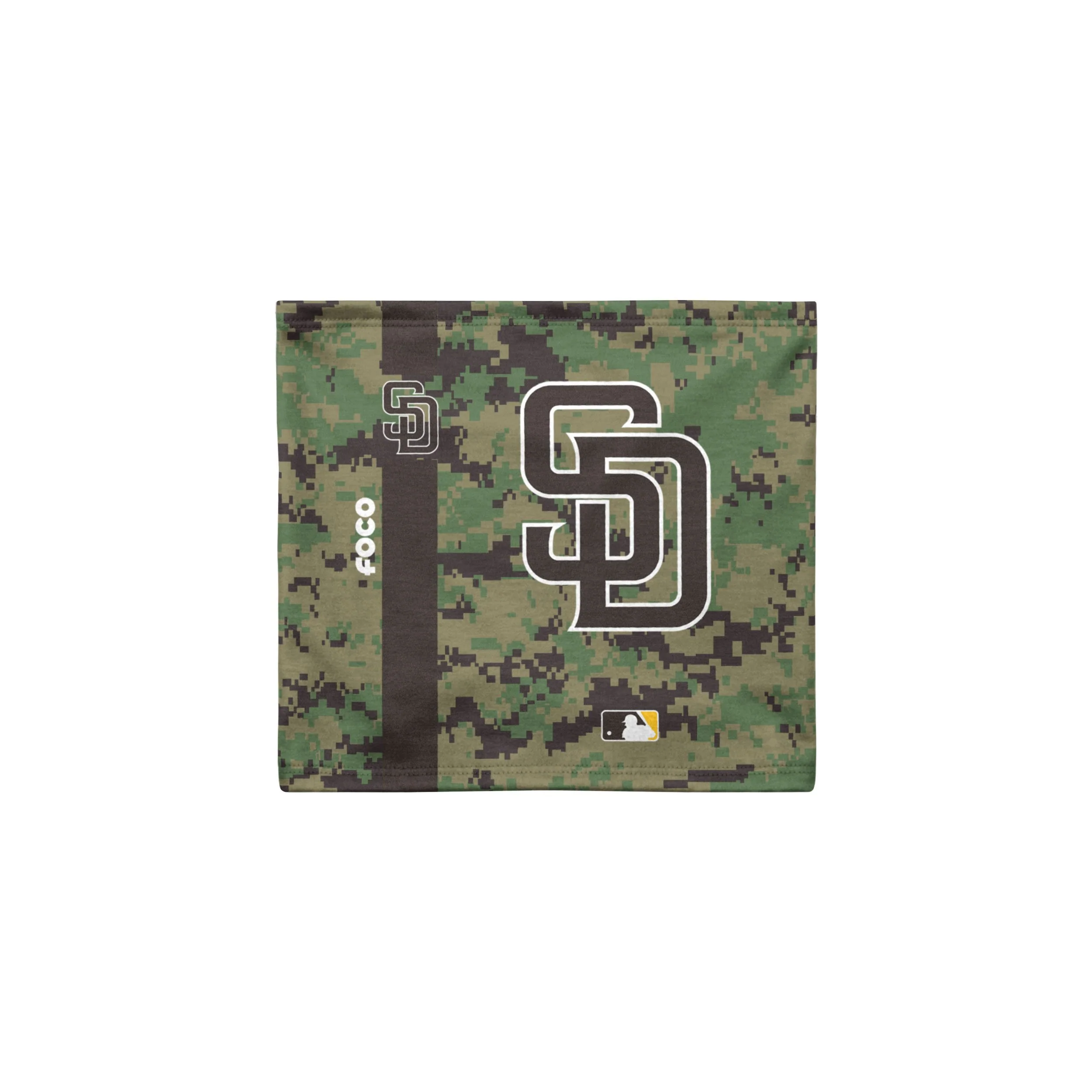 San Diego Padres MLB On-Field Camo Brown UV Gaiter Scarf - Image 2