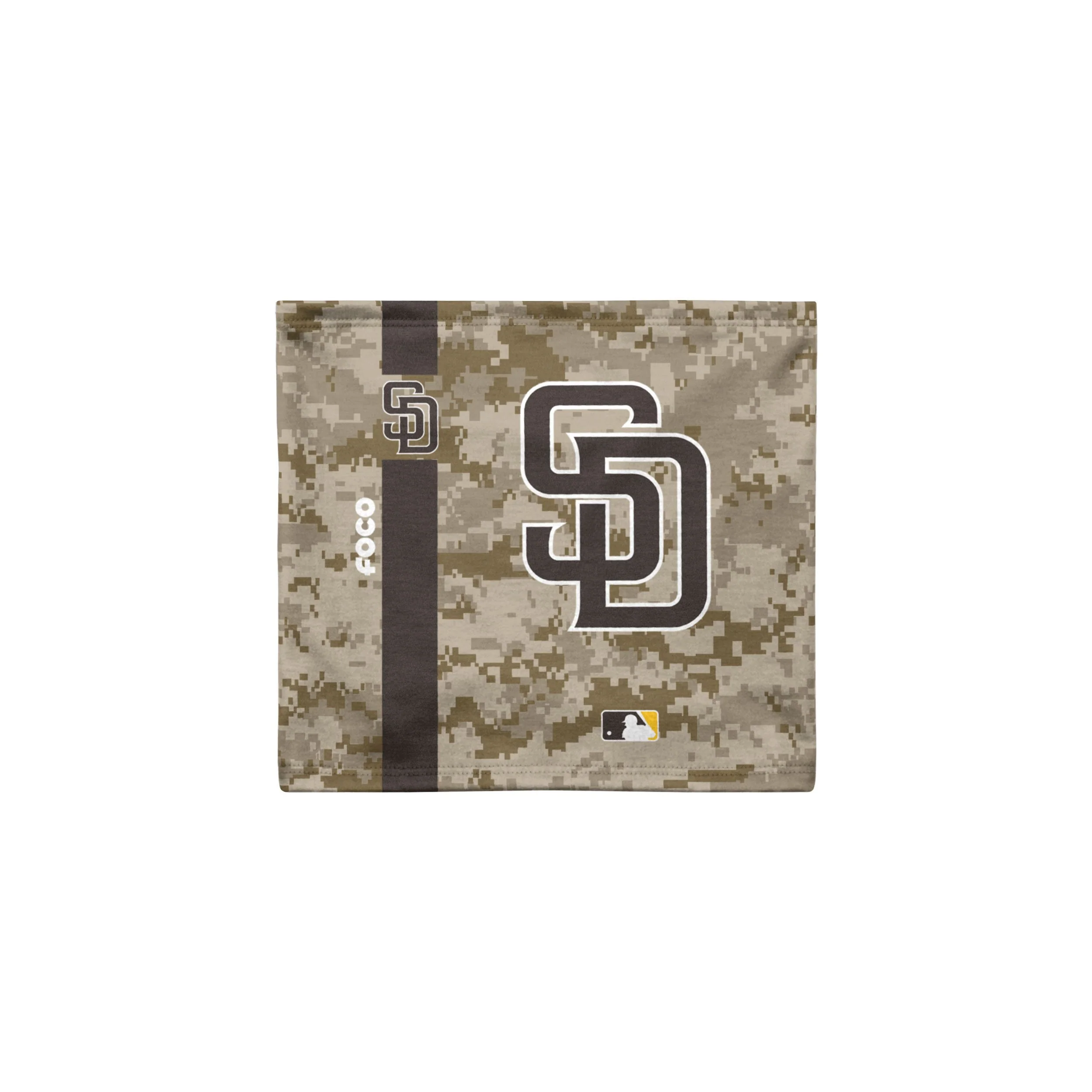 San Diego Padres MLB On-Field Camo Sand UV Gaiter Scarf - Image 2