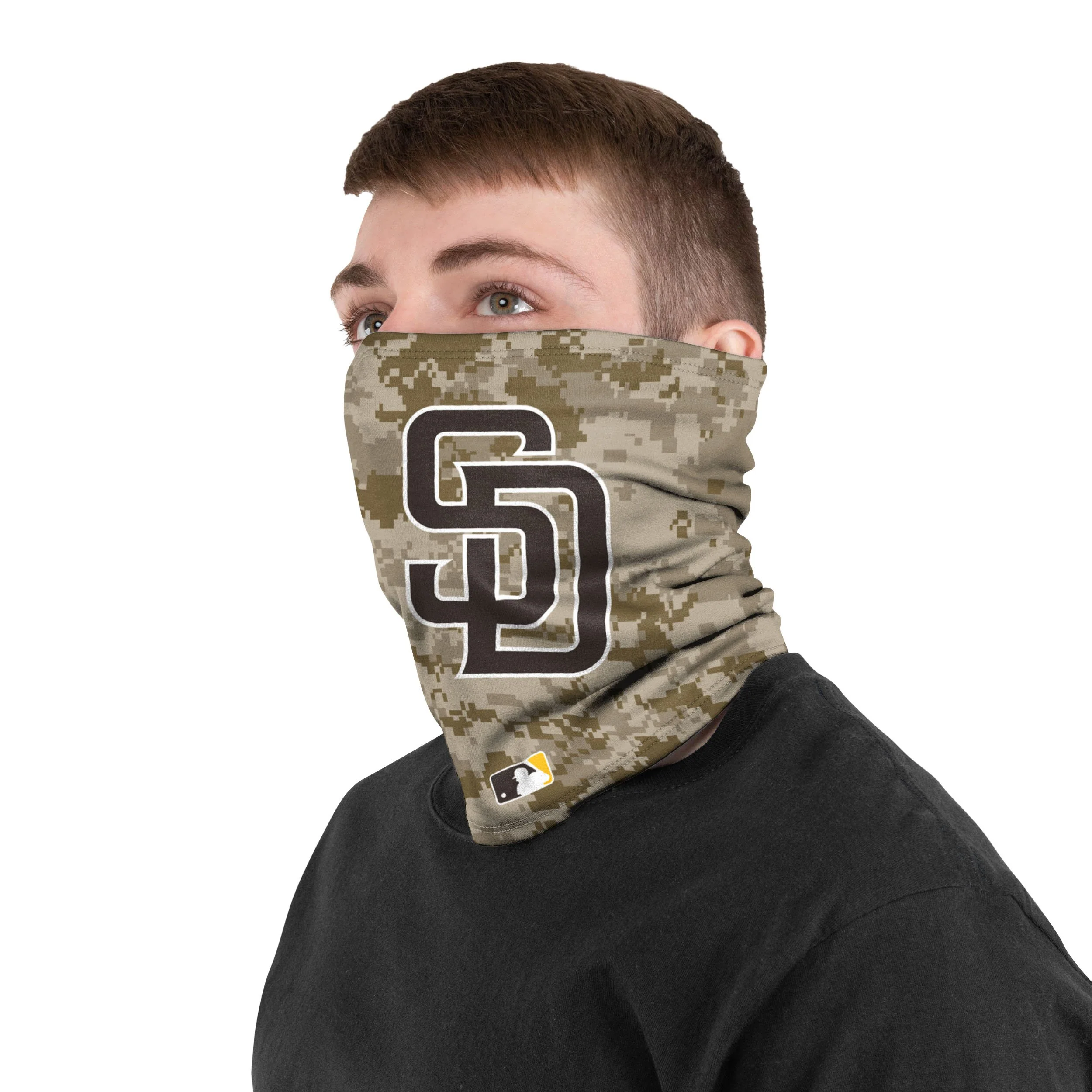 San Diego Padres MLB On-Field Camo Sand UV Gaiter Scarf - Image 3