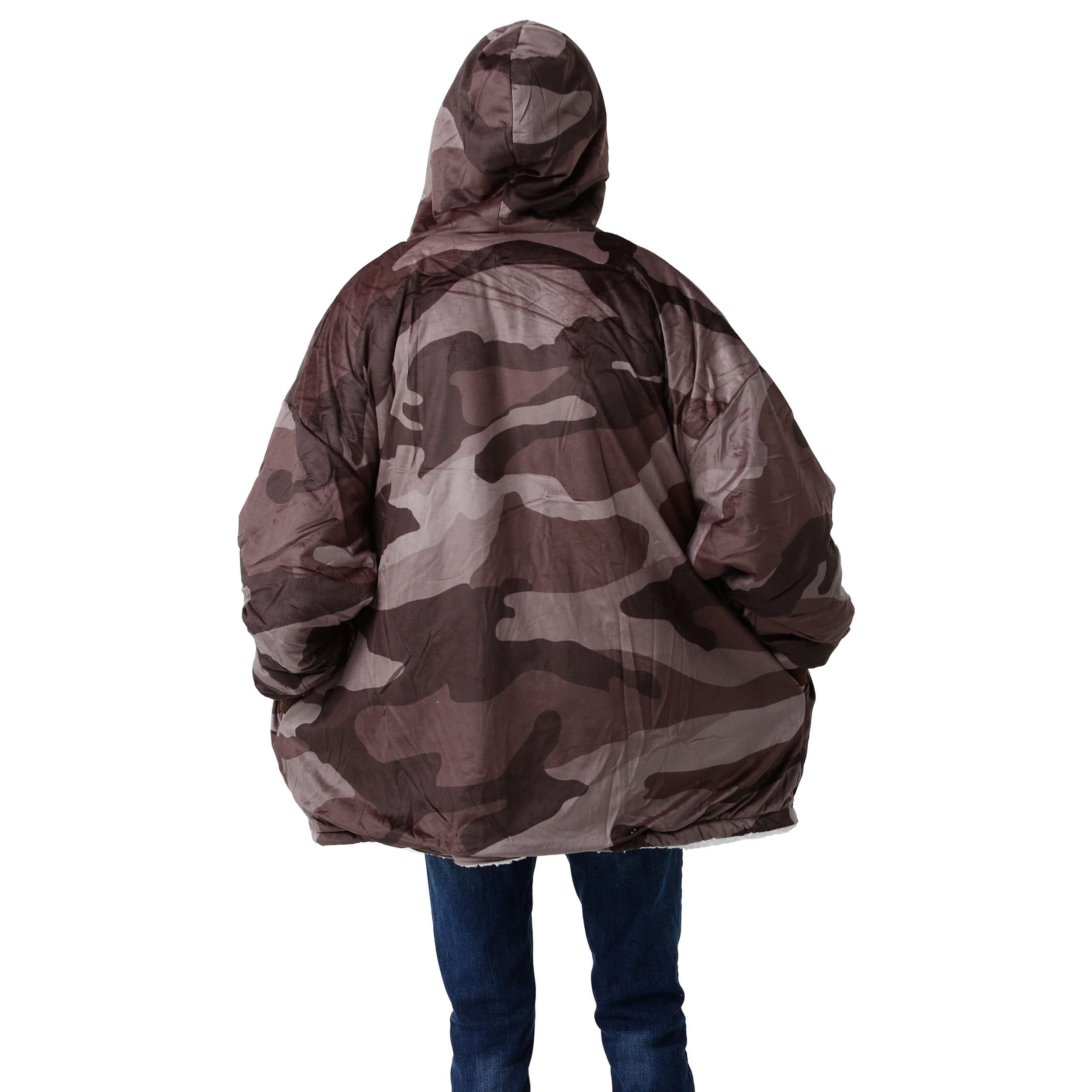 San Diego Padres MLB Reversible Team Color Camo Hoodeez - Image 2