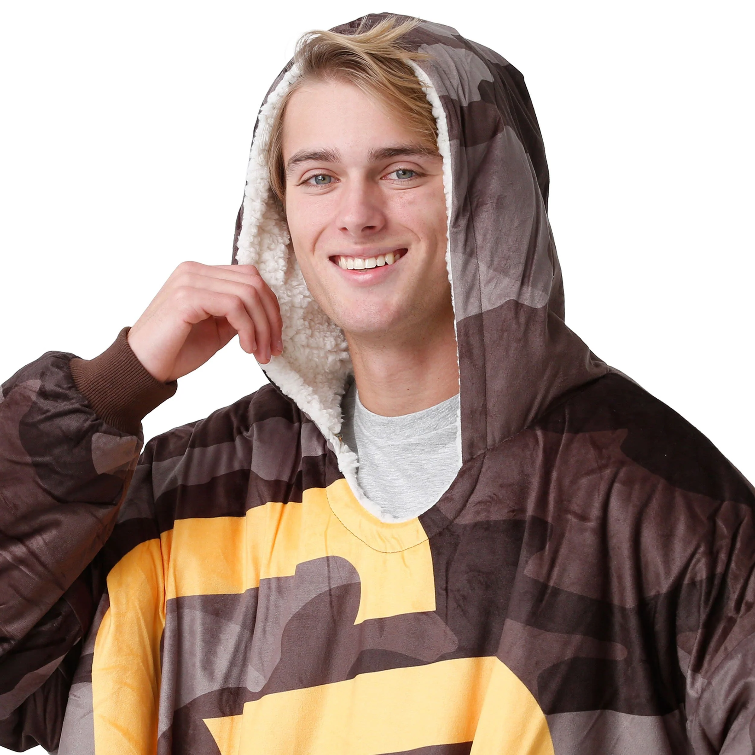 San Diego Padres MLB Reversible Team Color Camo Hoodeez - Image 6