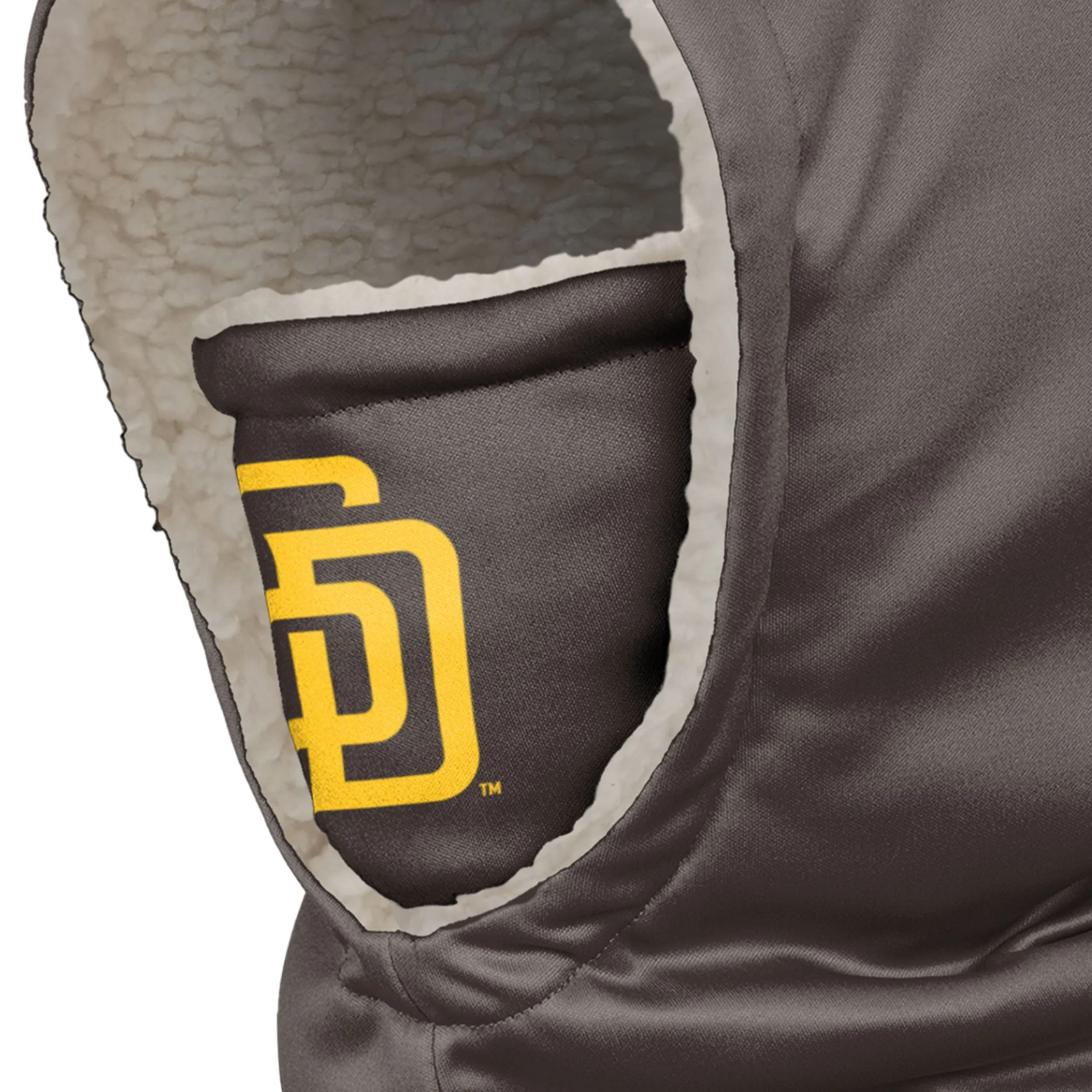 San Diego Padres MLB Team Color Hooded Gaiter - Image 3