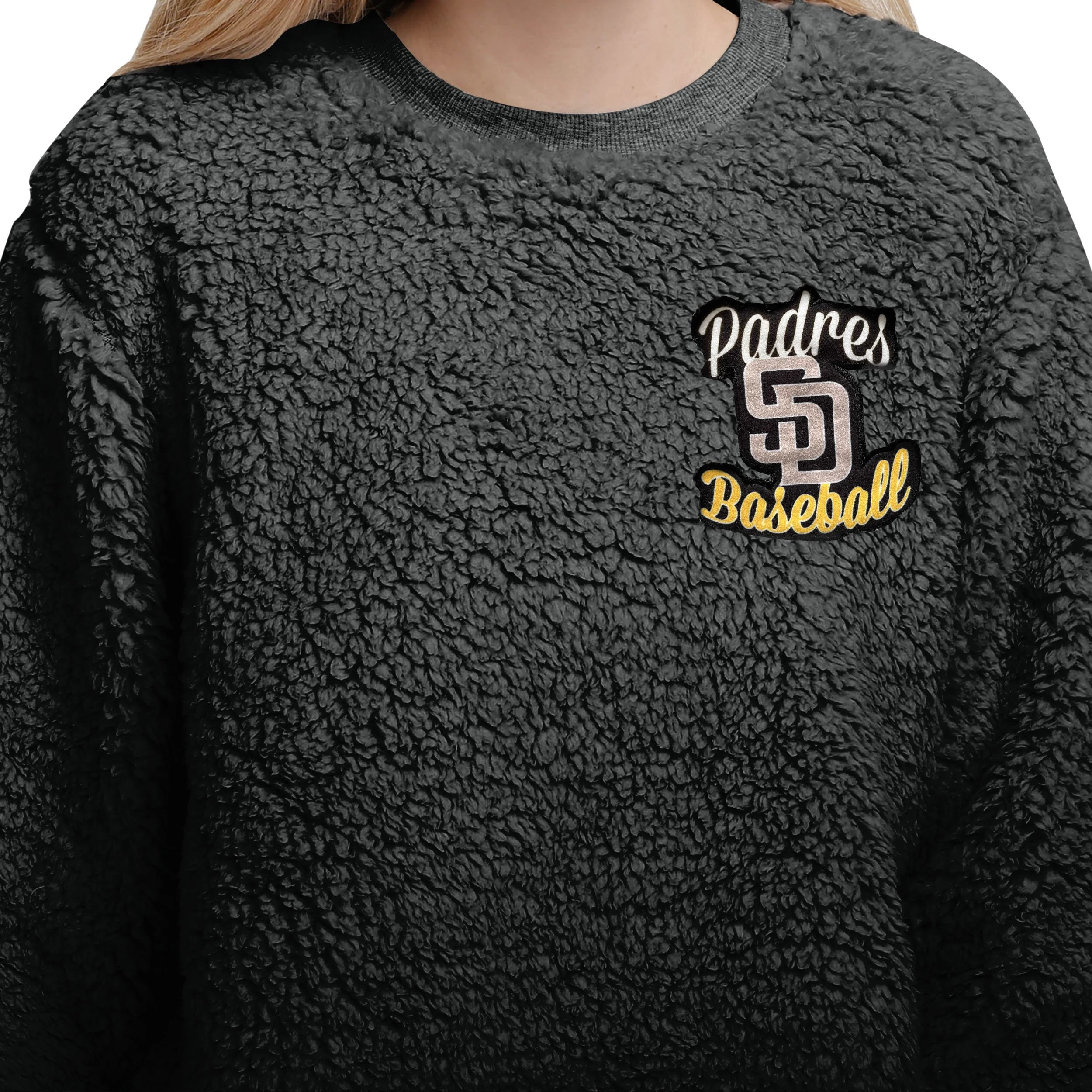 San Diego Padres MLB Womens Sherpa Lounge Set - Image 3