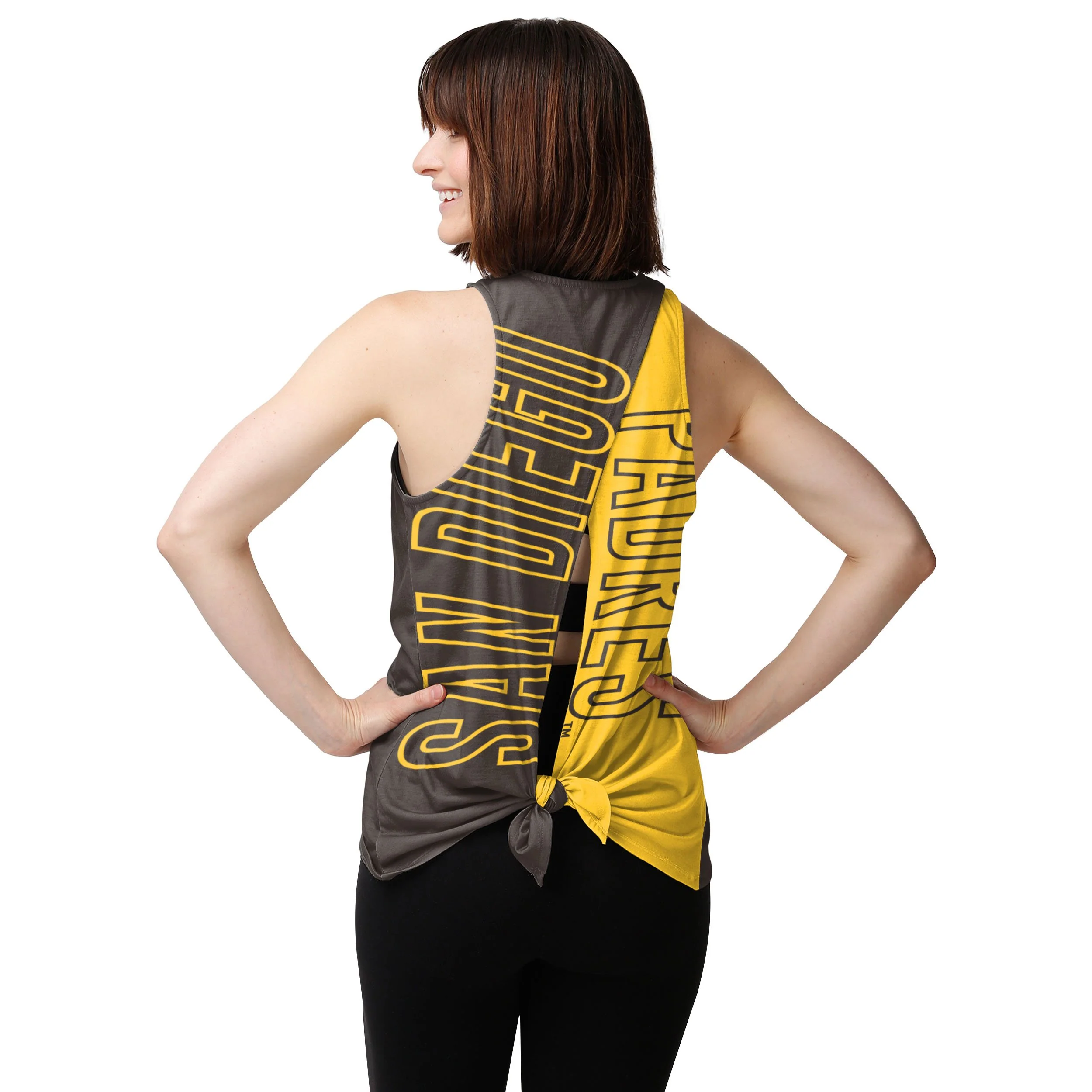 San Diego Padres MLB Womens Tie-Breaker Sleeveless Top