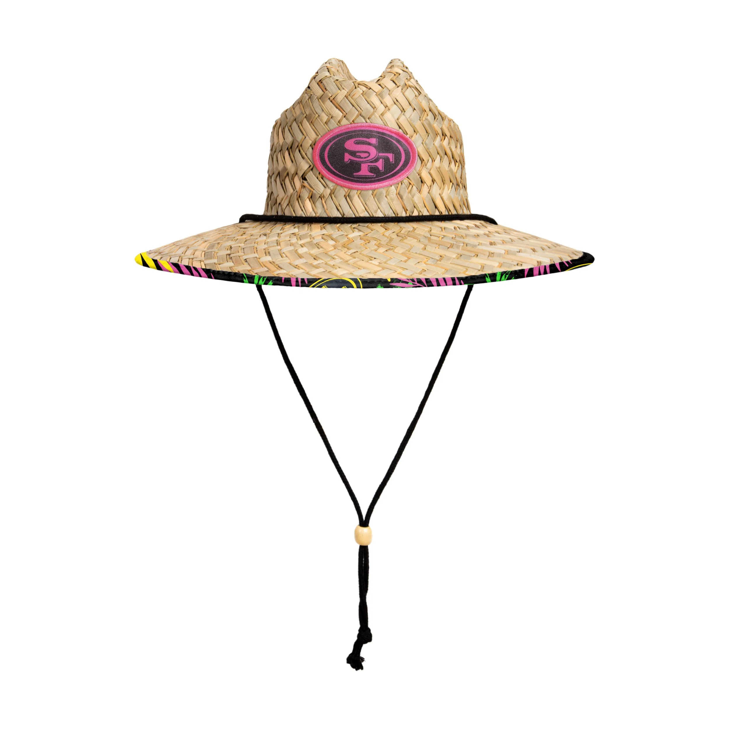 San Francisco 49ers NFL Highlights Straw Hat - Image 3