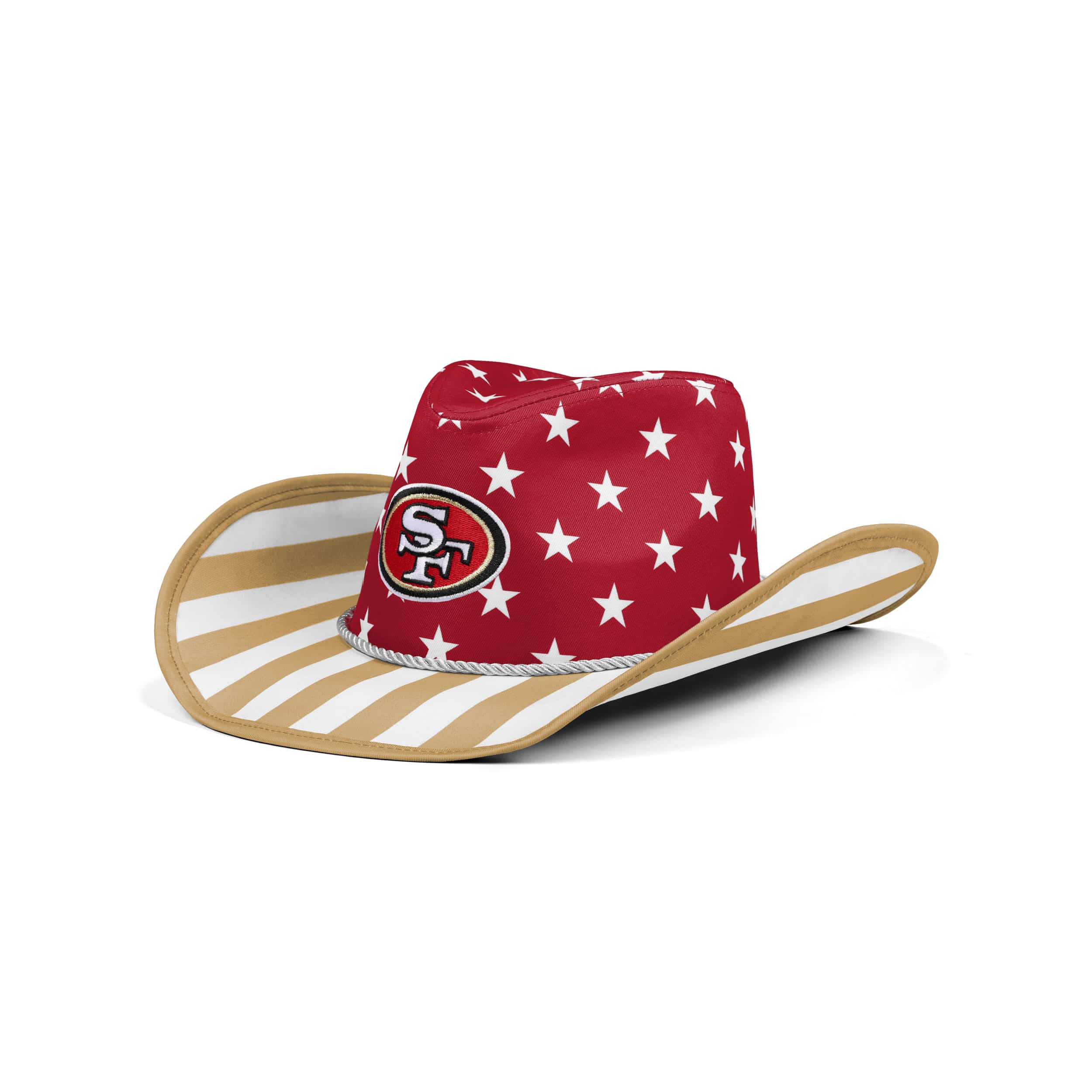 San Francisco 49ers NFL Americana Cowboy Hat (PREORDER - SHIPS MID JUNE)