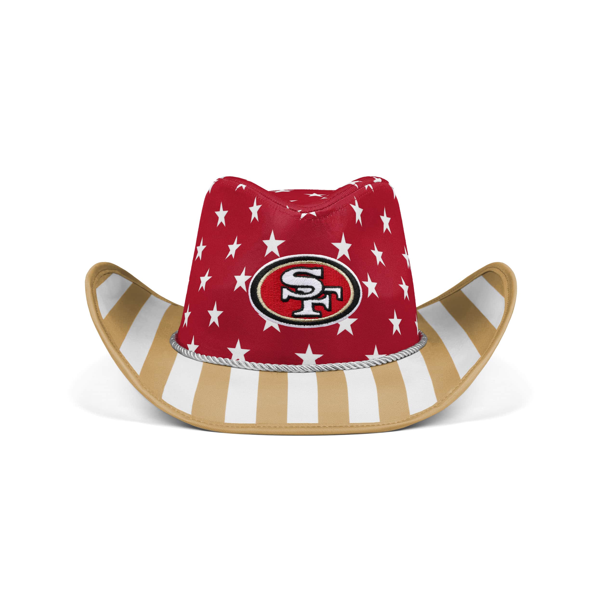San Francisco 49ers NFL Americana Cowboy Hat (PREORDER - SHIPS MID JUNE) - Image 3