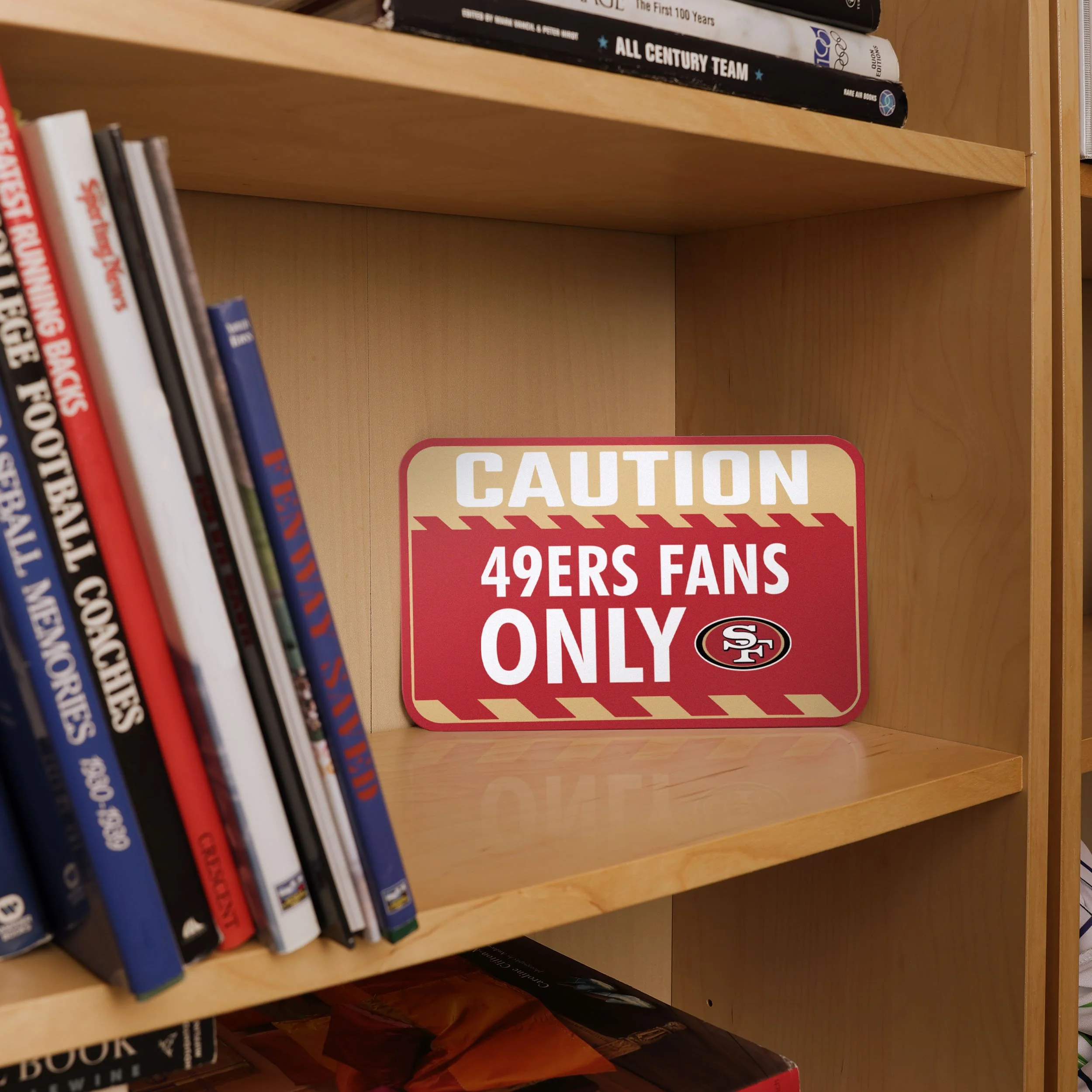 San Francisco 49ers NFL Caution Sign - Image 3