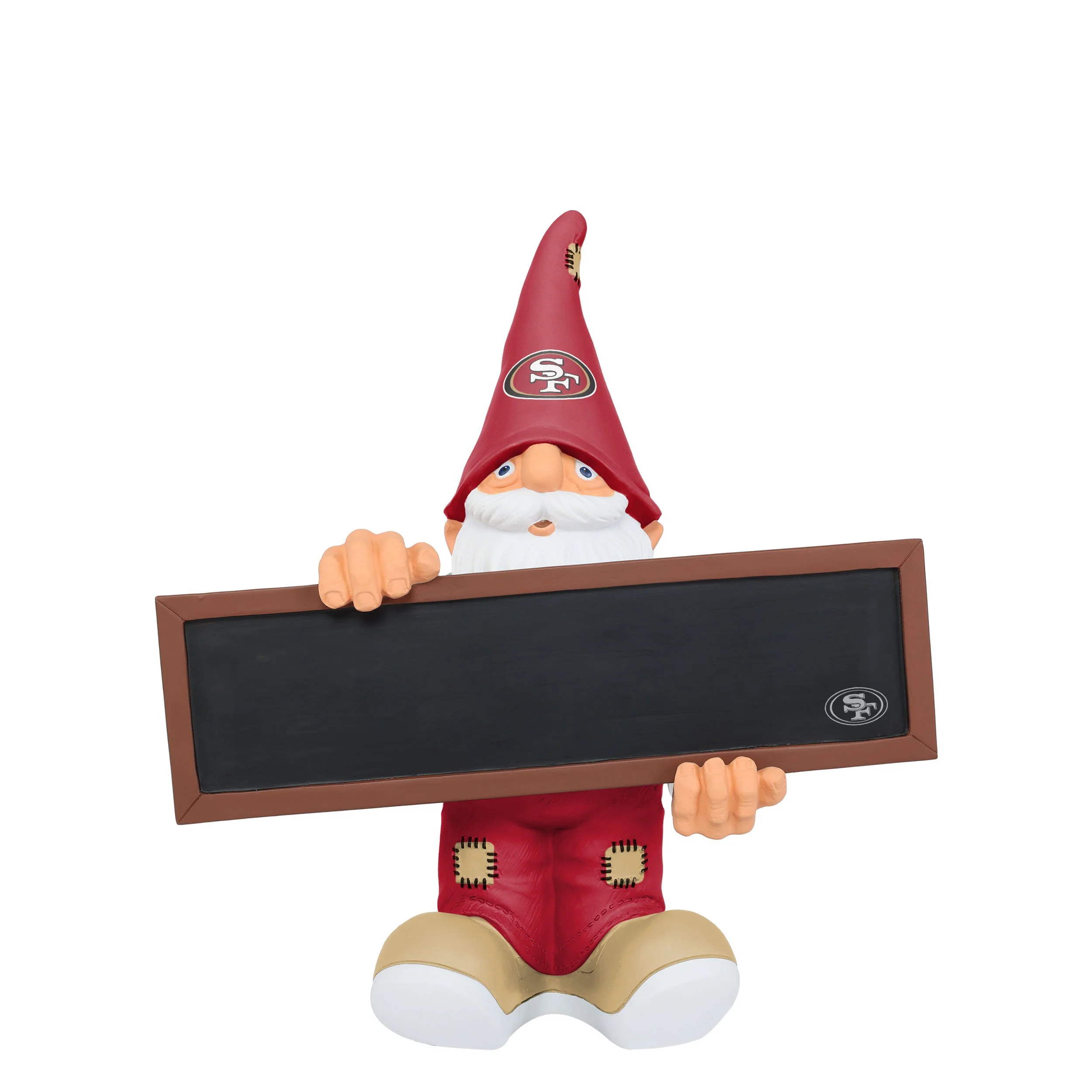 San Francisco 49ers NFL Chalkboard Sign Gnome