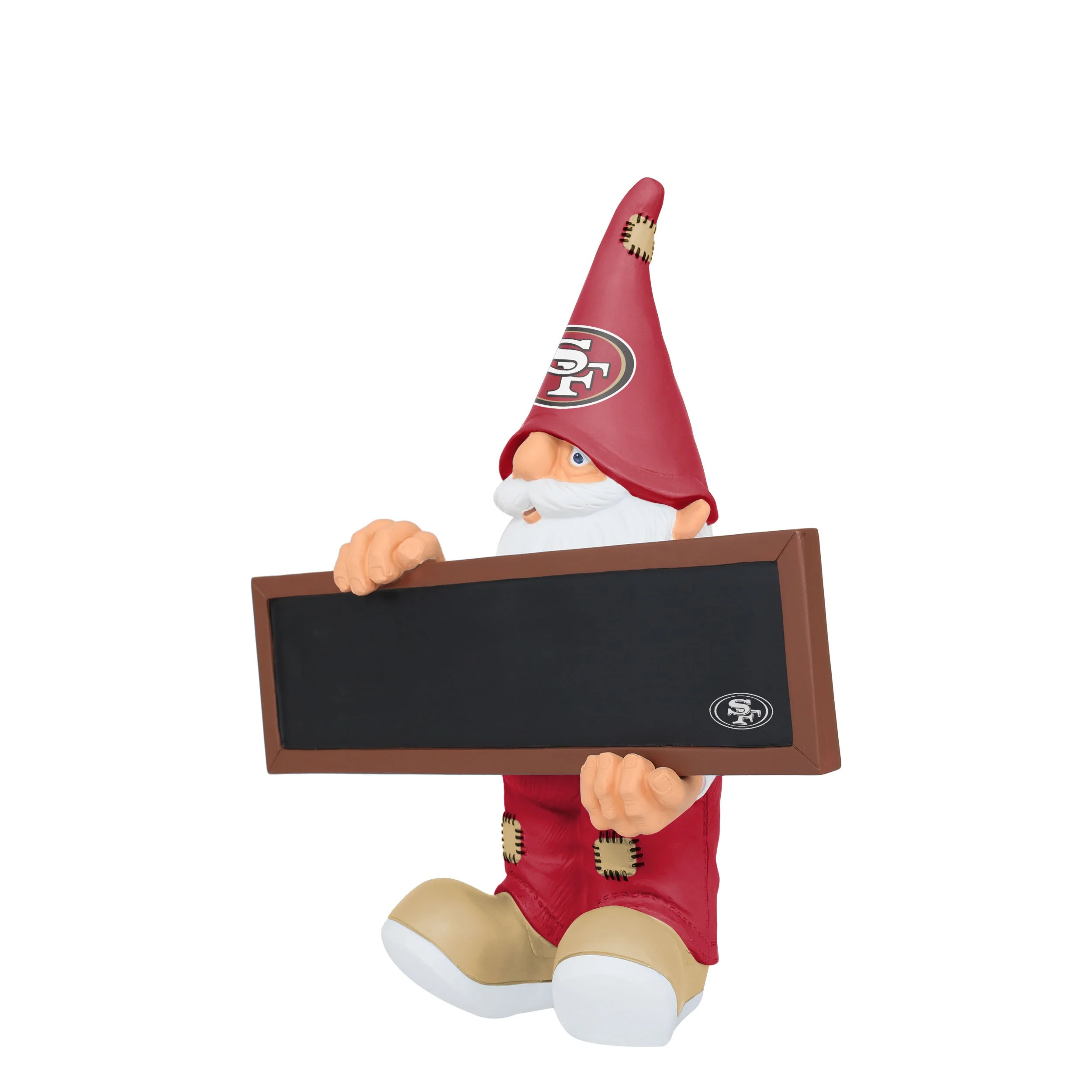 San Francisco 49ers NFL Chalkboard Sign Gnome - Image 2