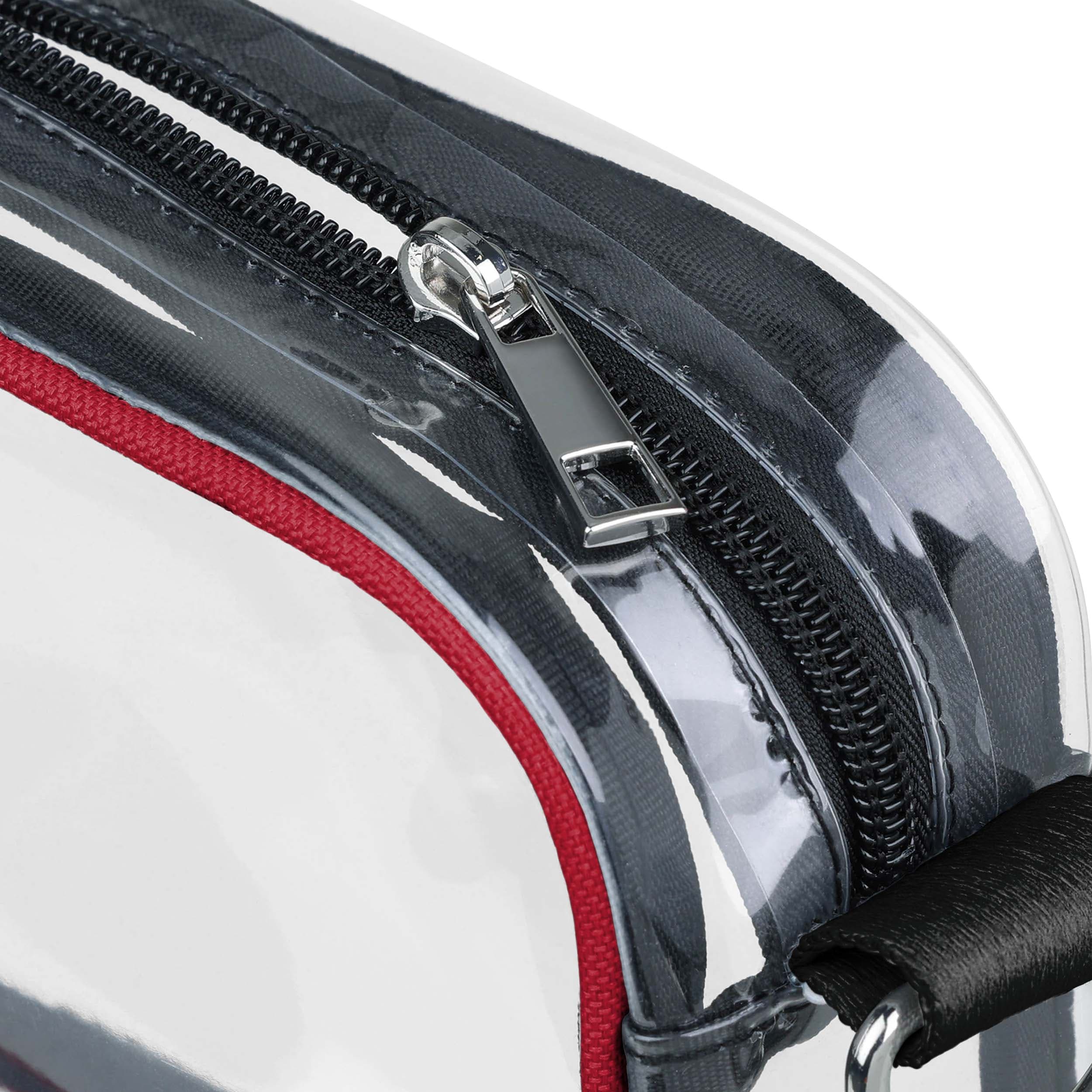 San Francisco 49ers NFL Chenille Logo Clear Crossbody Bag (PREORDER - SHIPS EARLY JUNE) - Image 4