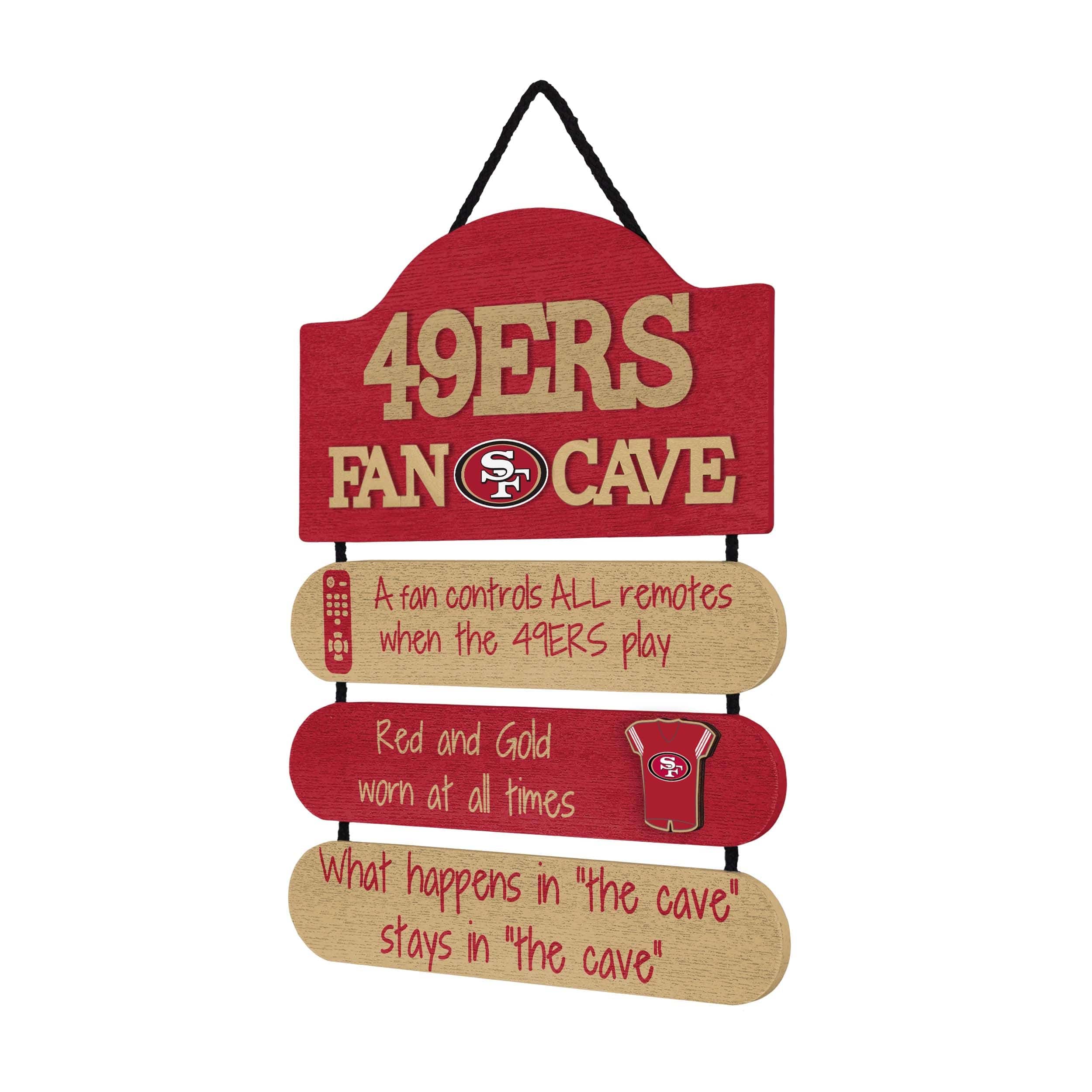 San Francisco 49ers NFL Fancave Sign - Image 2