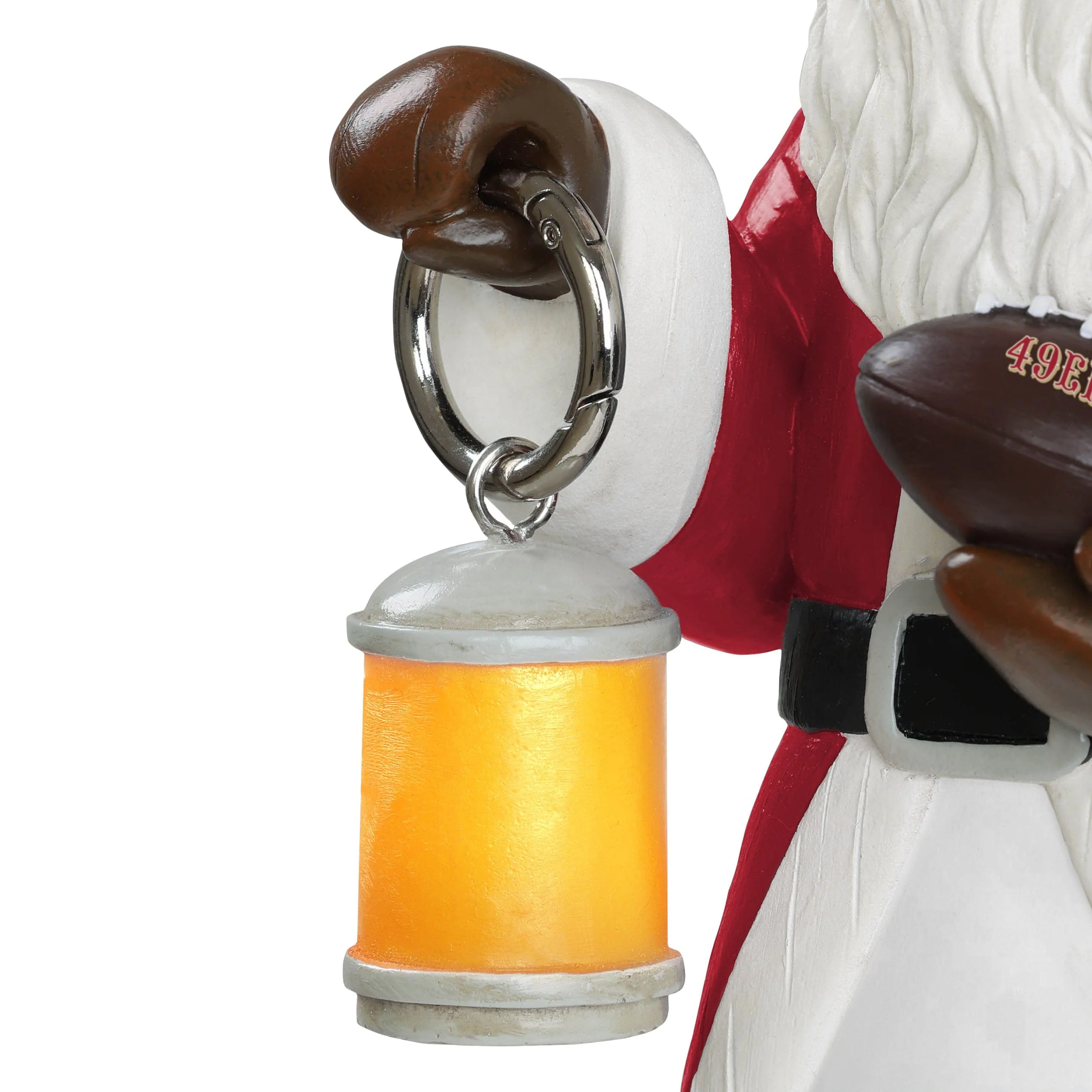 San Francisco 49ers NFL Figure with Light Up Lantern - Image 3