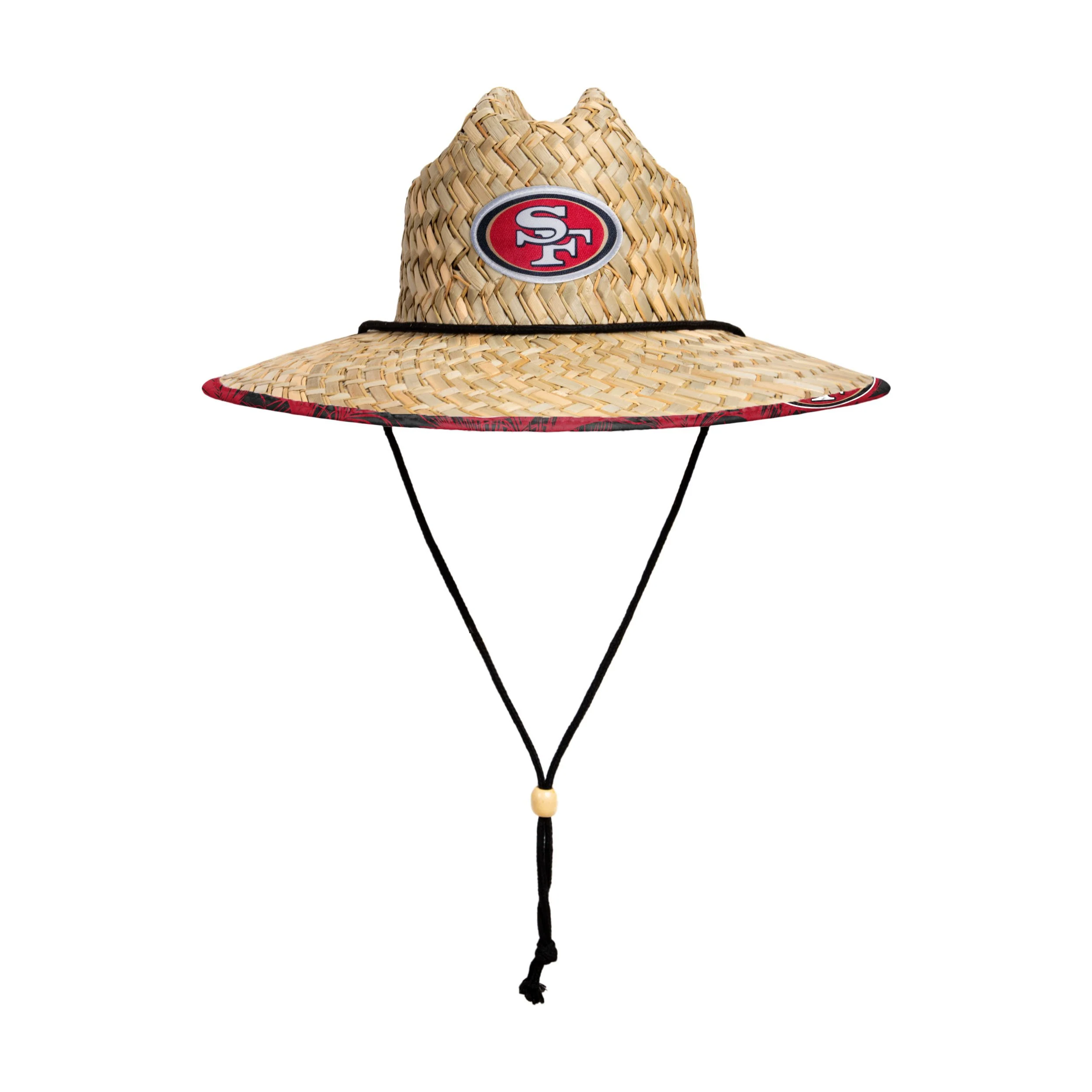 San Francisco 49ers NFL Floral Straw Hat - Image 3