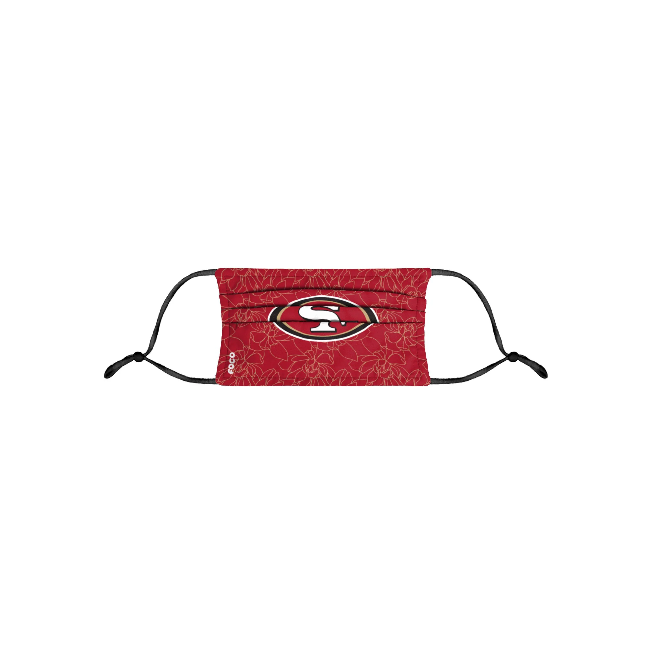 San Francisco 49ers NFL Gameday Gardener 3 Pack Face Cover - Image 5