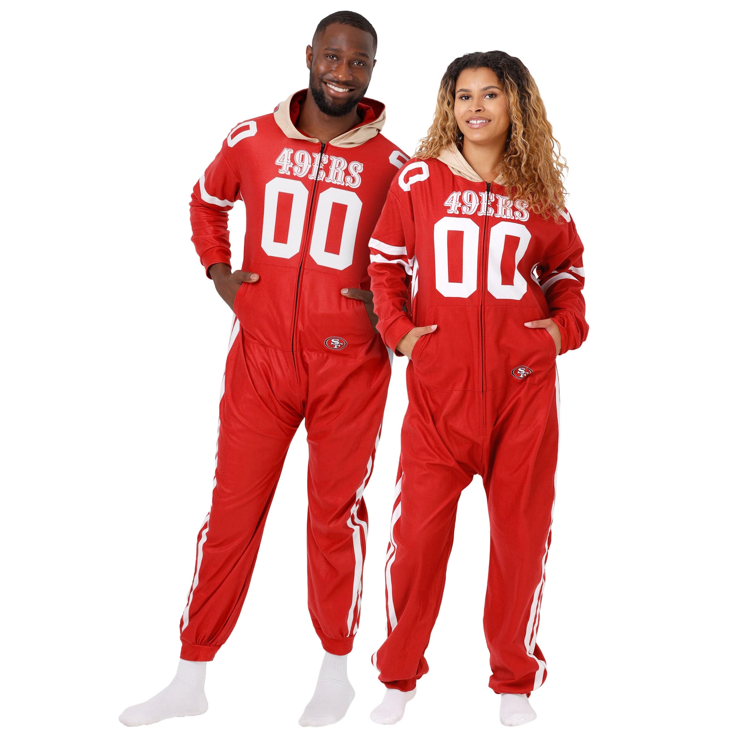 San Francisco 49ers NFL Gameday Ready One Piece Pajamas