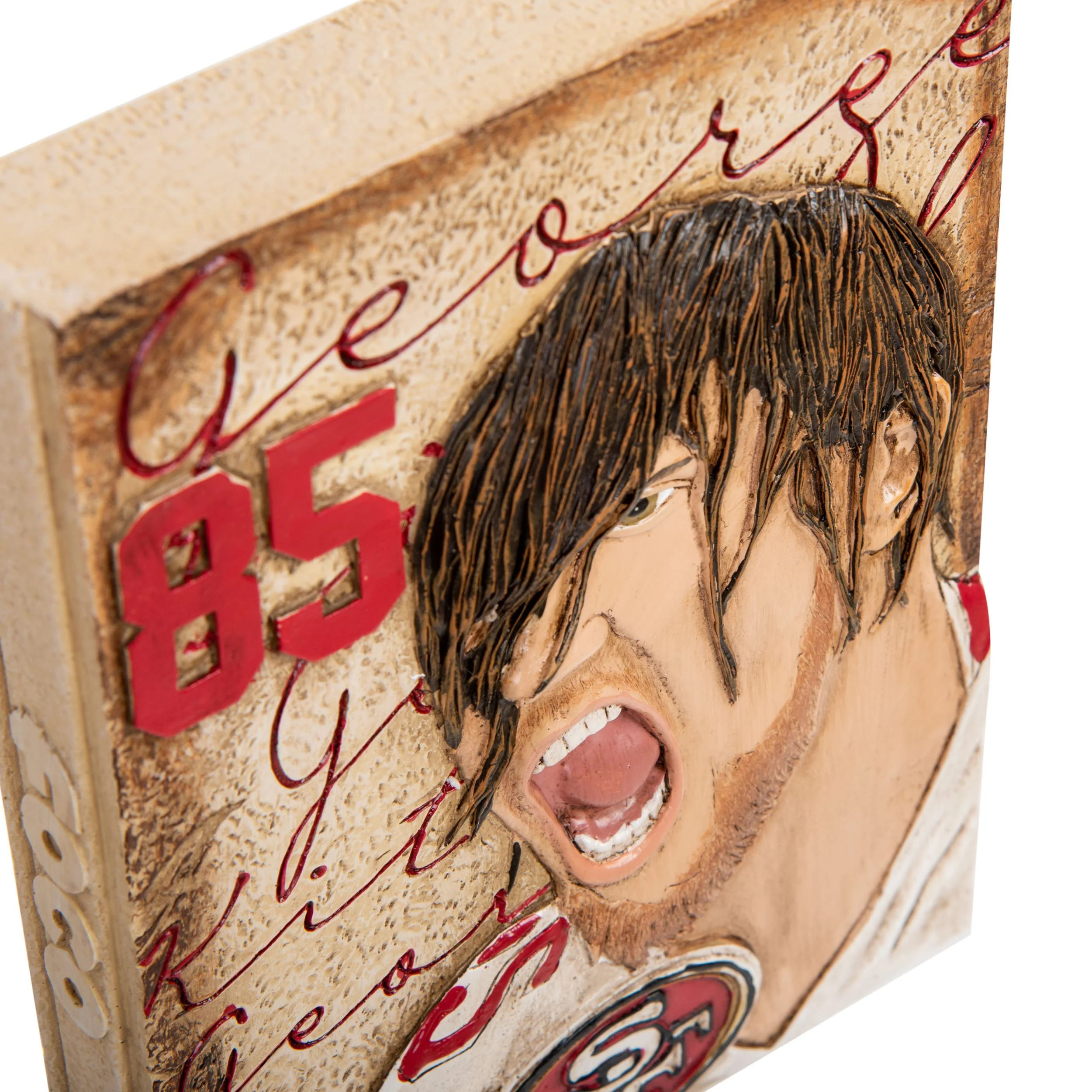 San Francisco 49ers NFL George Kittle Player Wall Plaque - Image 2
