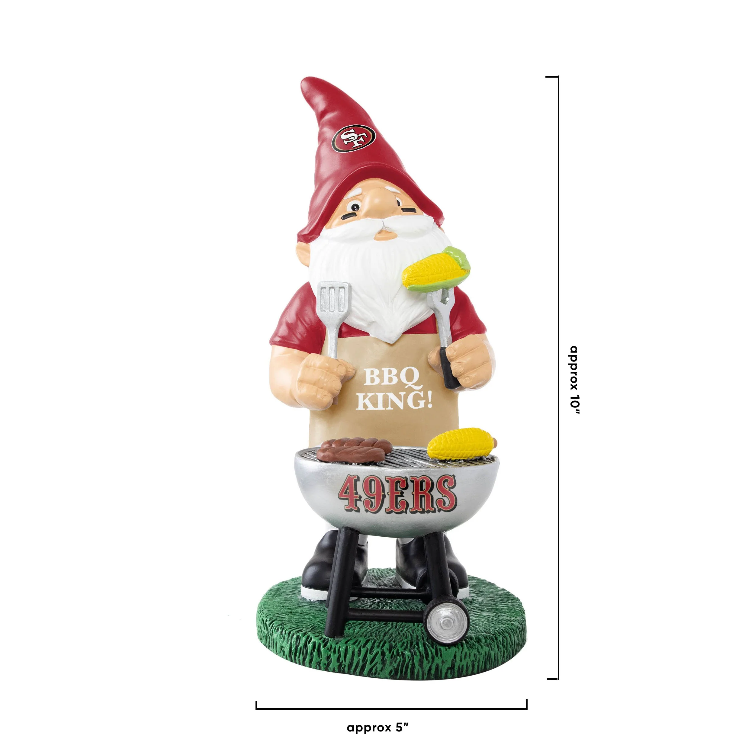 San Francisco 49ers NFL Grill Gnome - Image 4