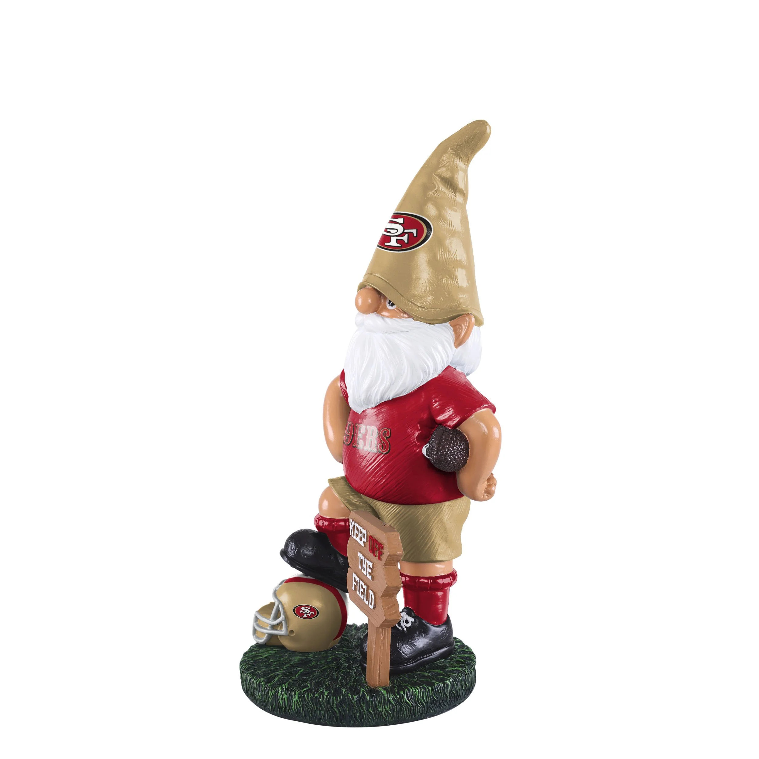 San Francisco 49ers NFL Keep Off The Field Gnome - Image 2