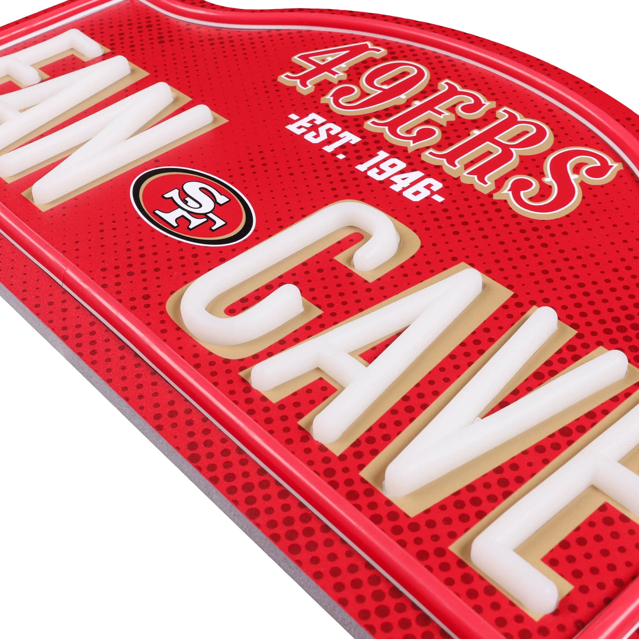 San Francisco 49ers NFL LED Neon Fancave Sign - Image 3