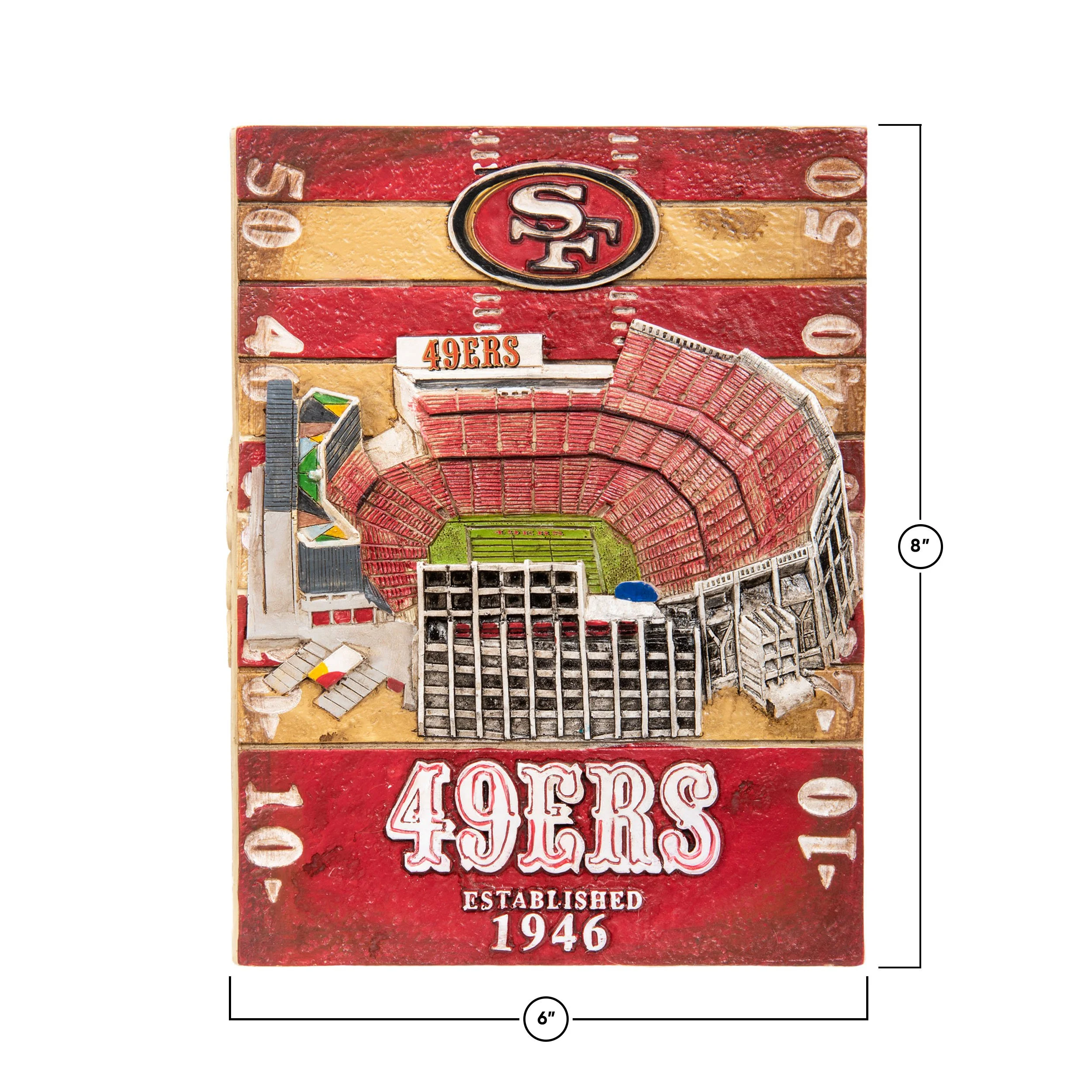 San Francisco 49ers NFL Levi's Stadium Wall Plaque - Image 3