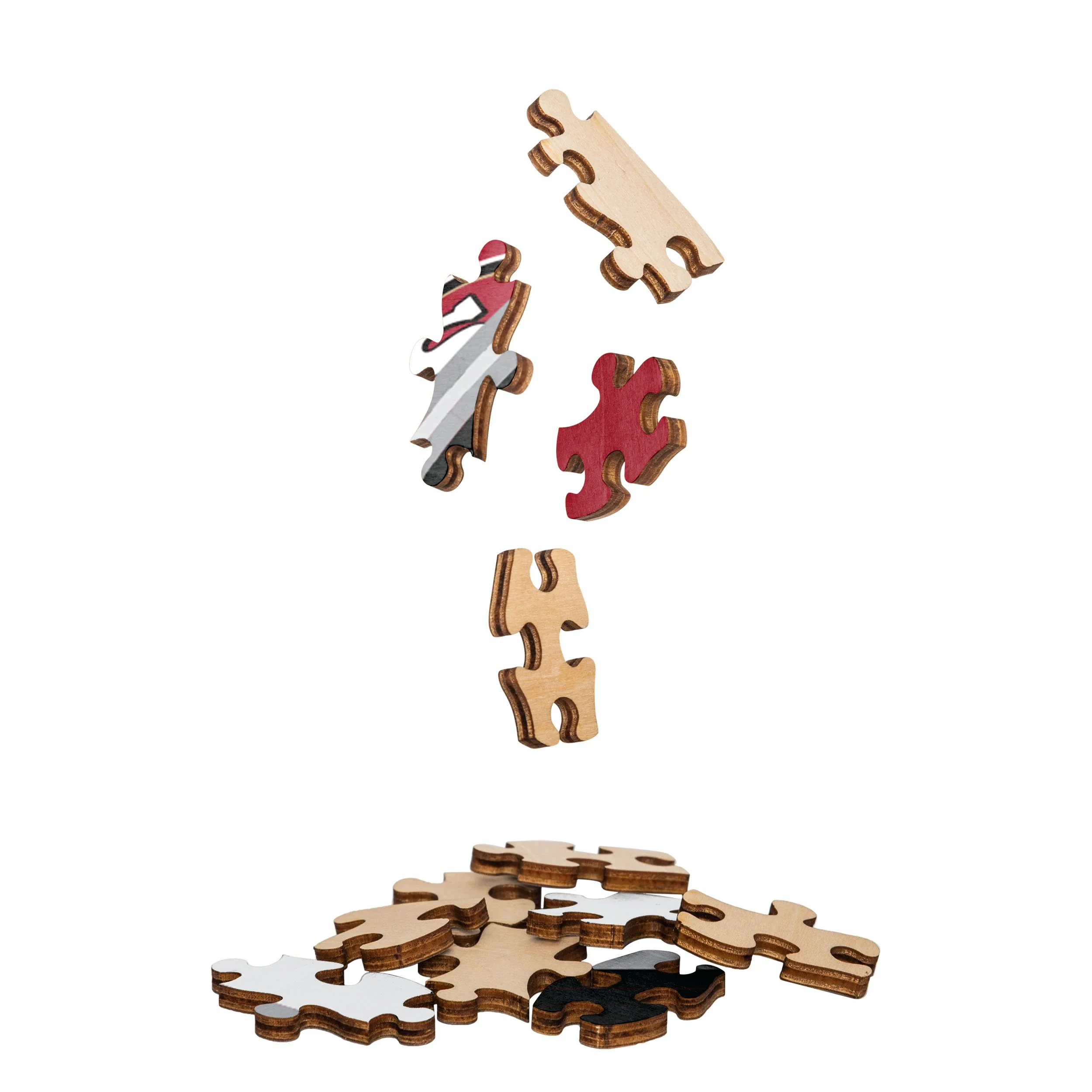 San Francisco 49ers NFL Logo Wood Jigsaw Puzzle PZLZ - Image 2